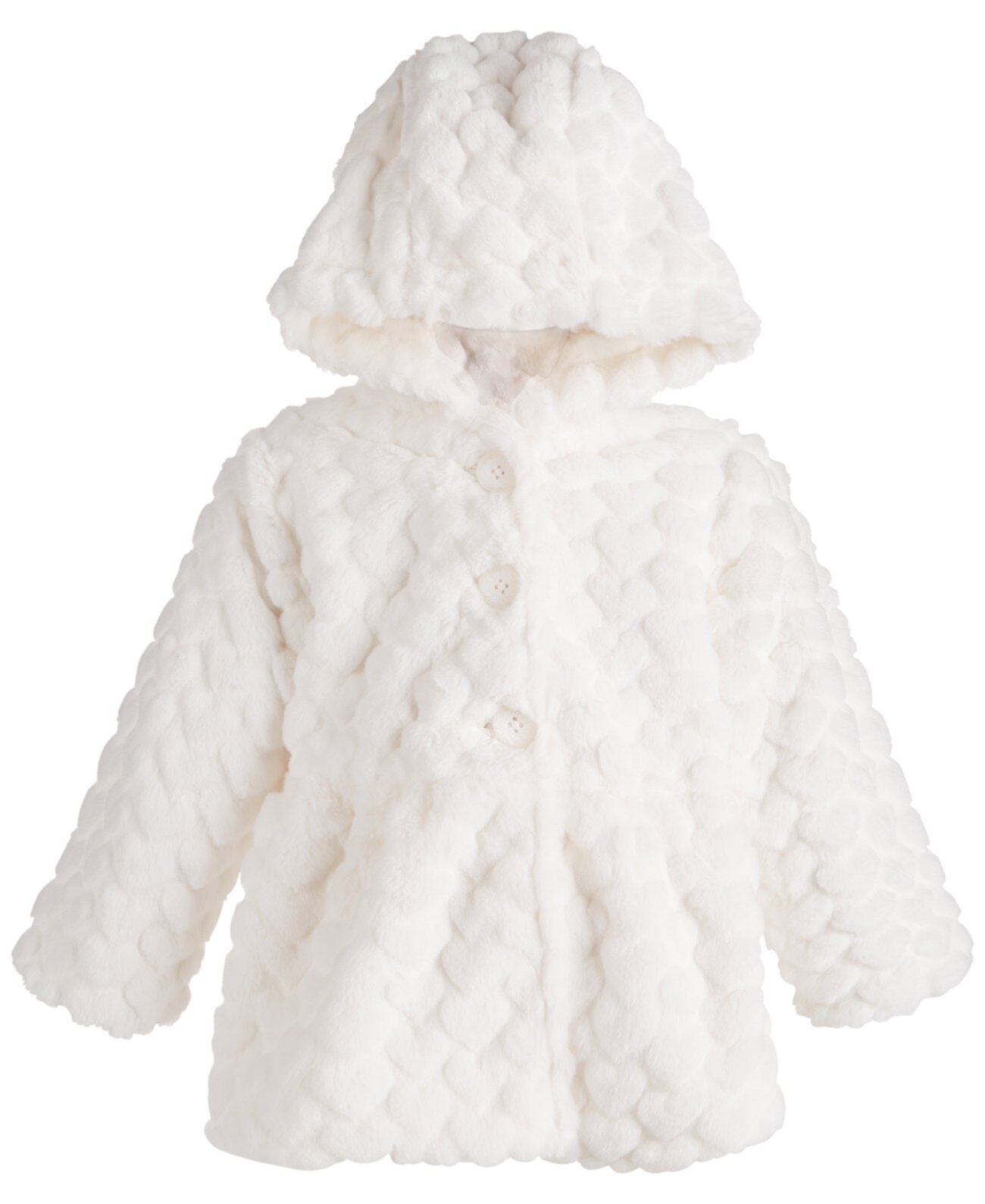 Плюшевое пальто с сердечками для девочек, созданное для Macy's First Impressions