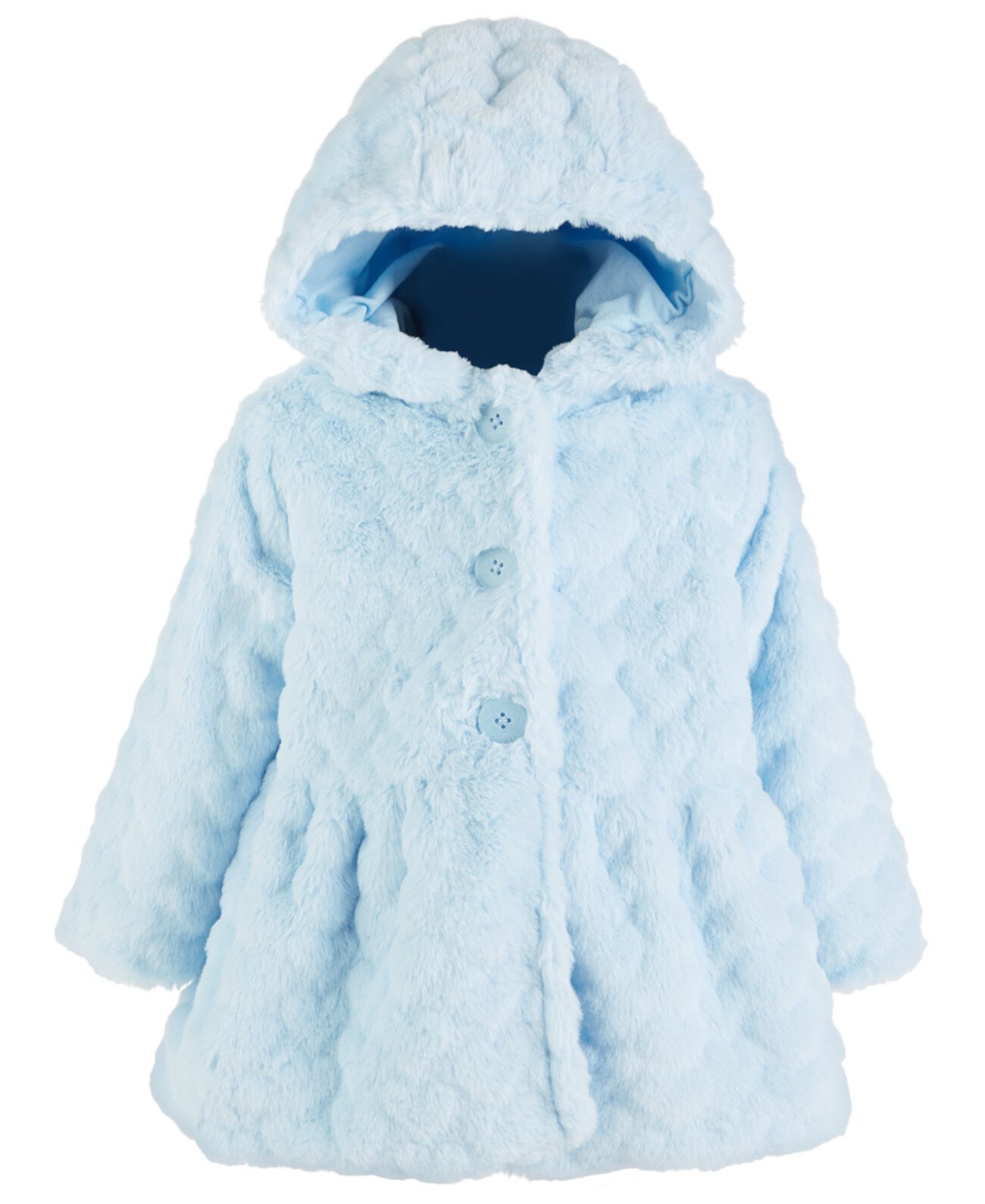 Плюшевое пальто с сердечками для маленьких девочек, созданное для Macy's First Impressions