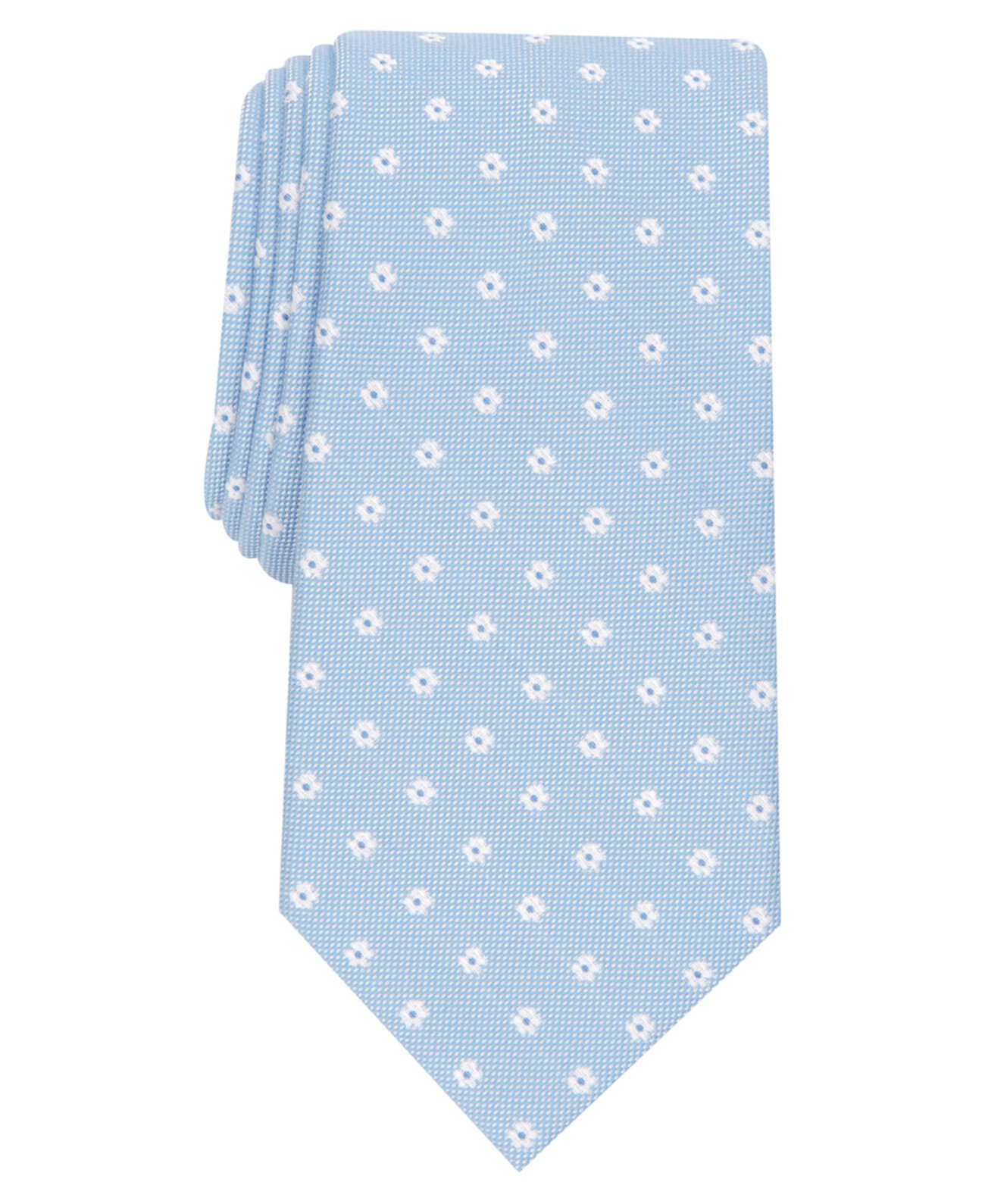 Узкий мужской галстук с цветочным принтом Roberts, созданный для Macy's Club Room