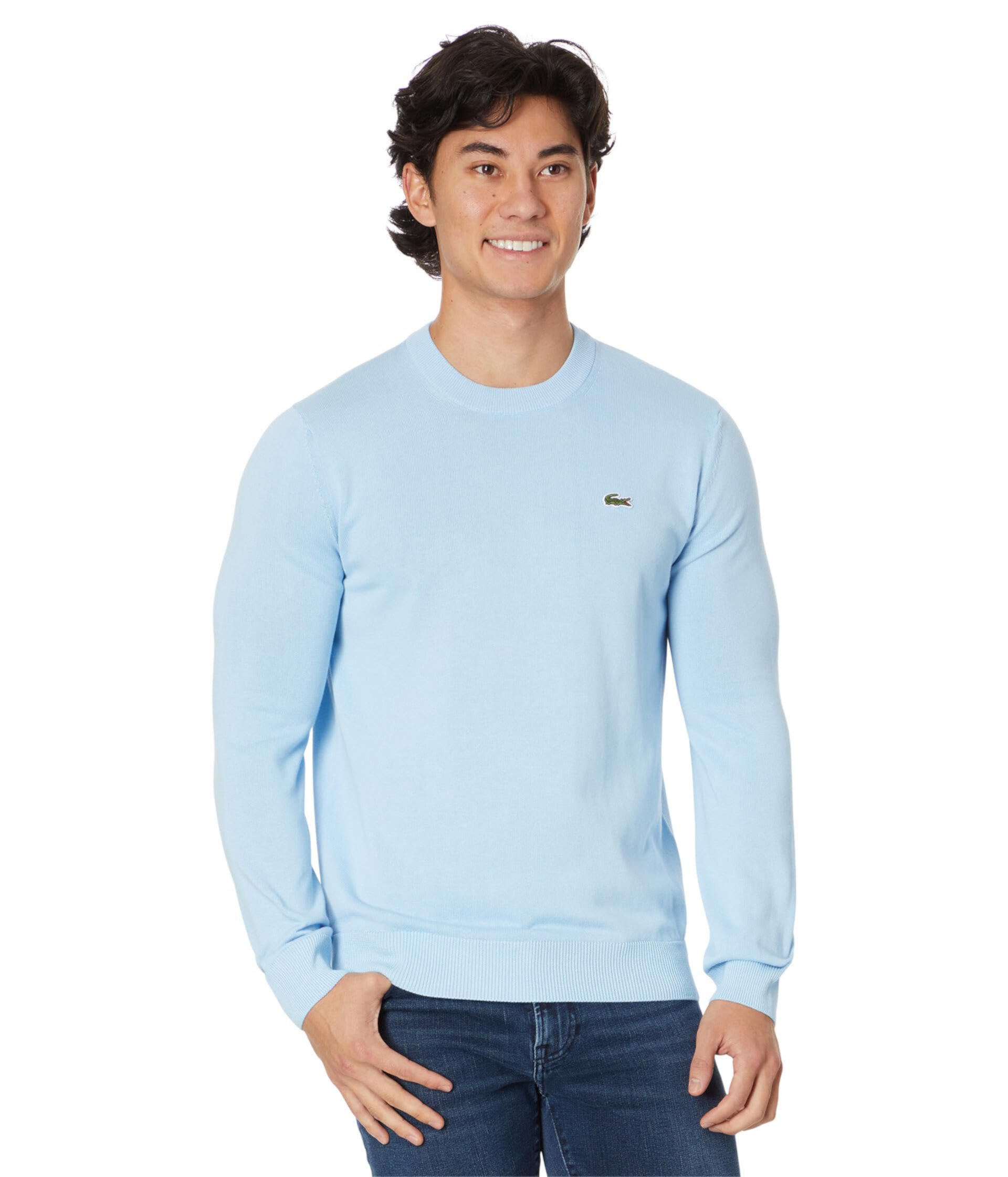 Long Sleeve Crew Neck Sweater Lacoste