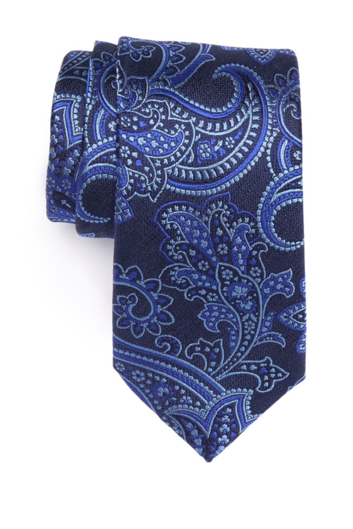 Контрастный шелковый галстук с пейсли Ted Baker