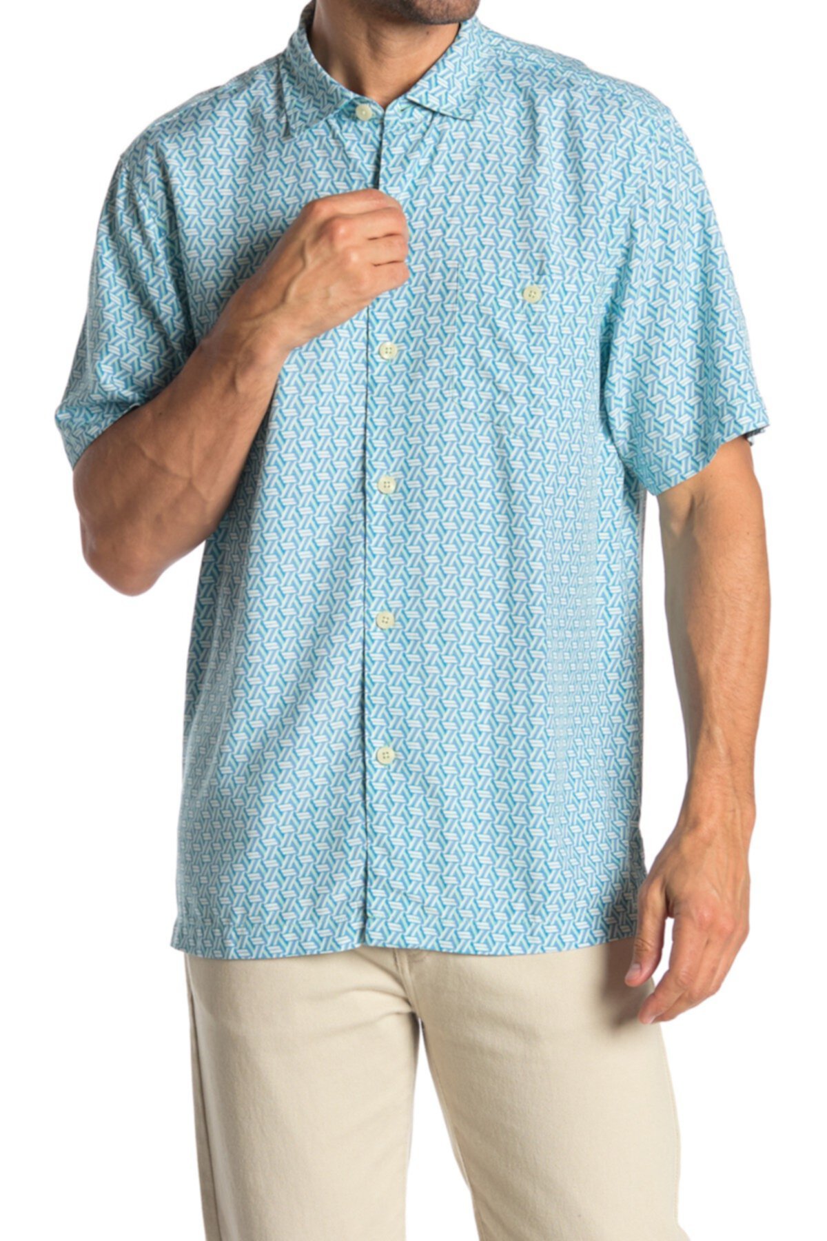 Рубашка с коротким рукавом Marciano Tiles Tommy Bahama