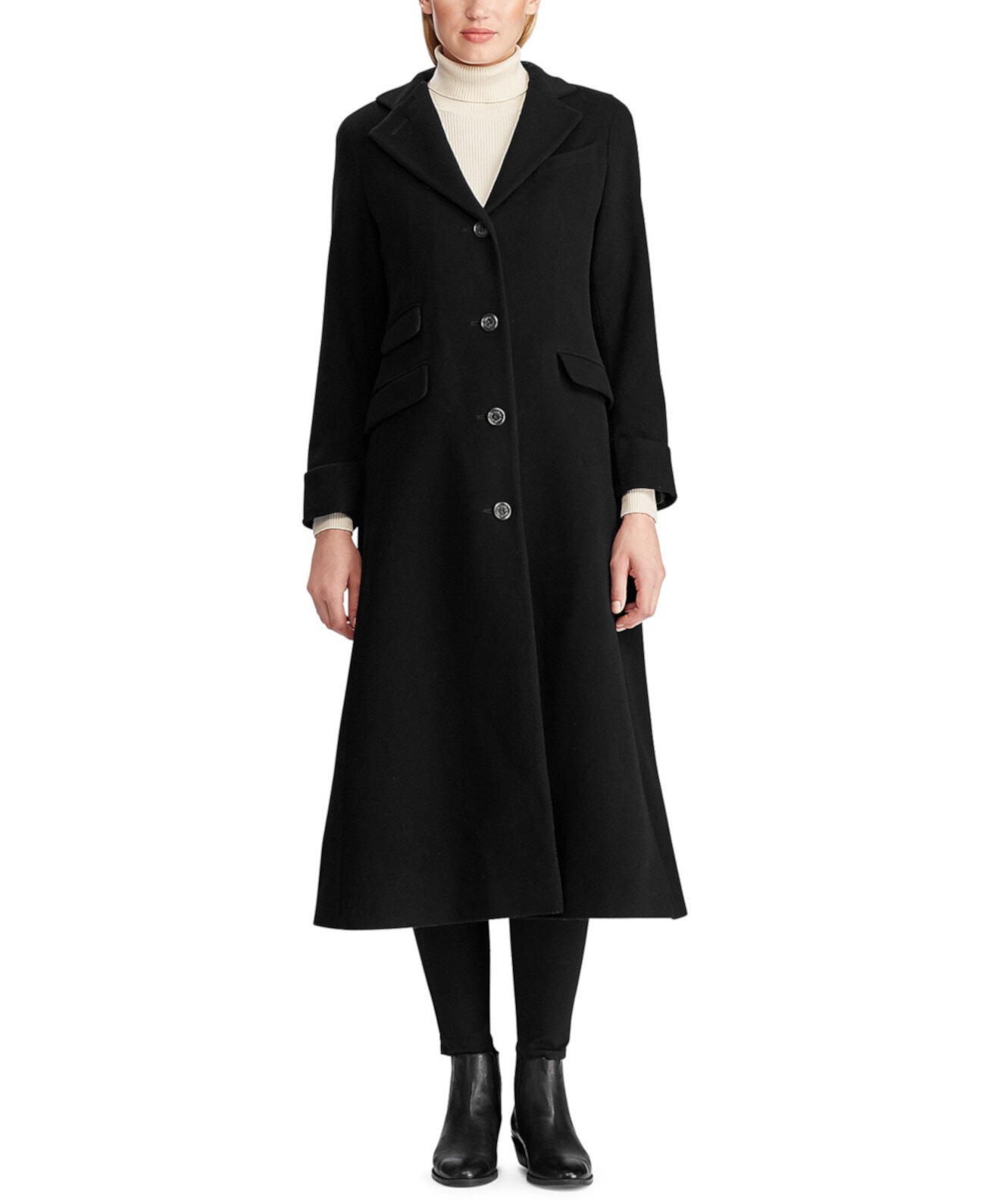 Макси-пальто из шерсти и кашемира Ralph Lauren