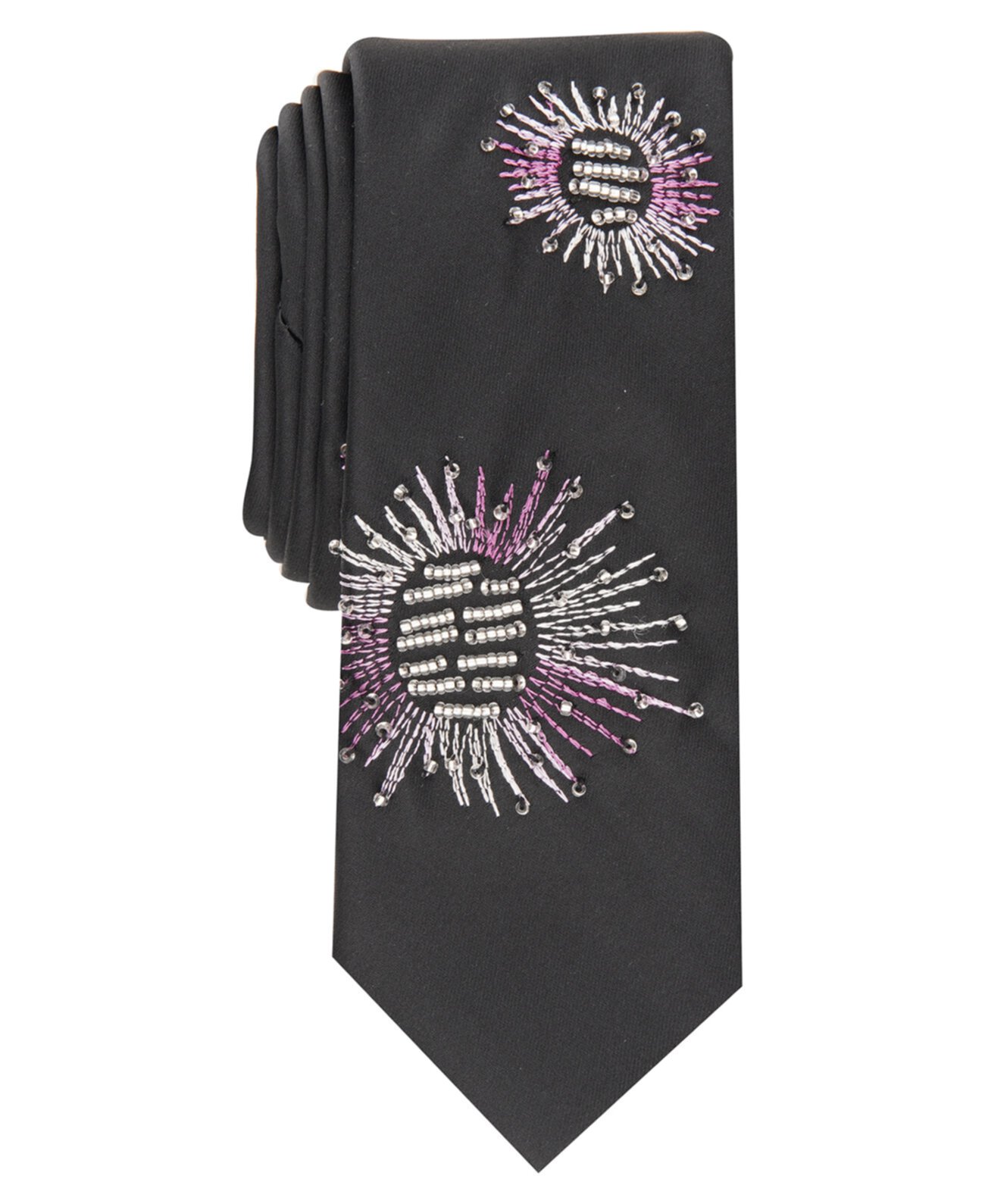 Мужской узкий галстук INC Starburst, созданный для Macy's INC International Concepts