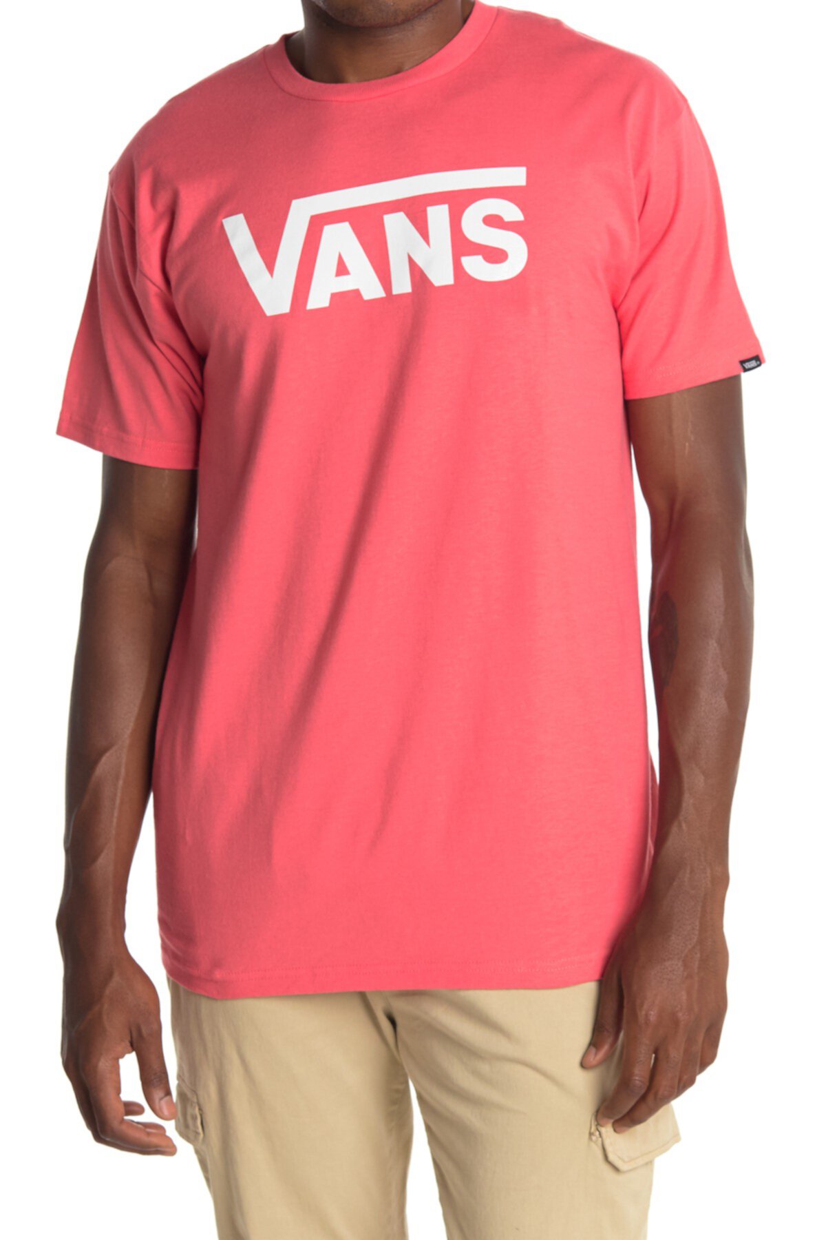 Классическая футболка с логотипом Vans