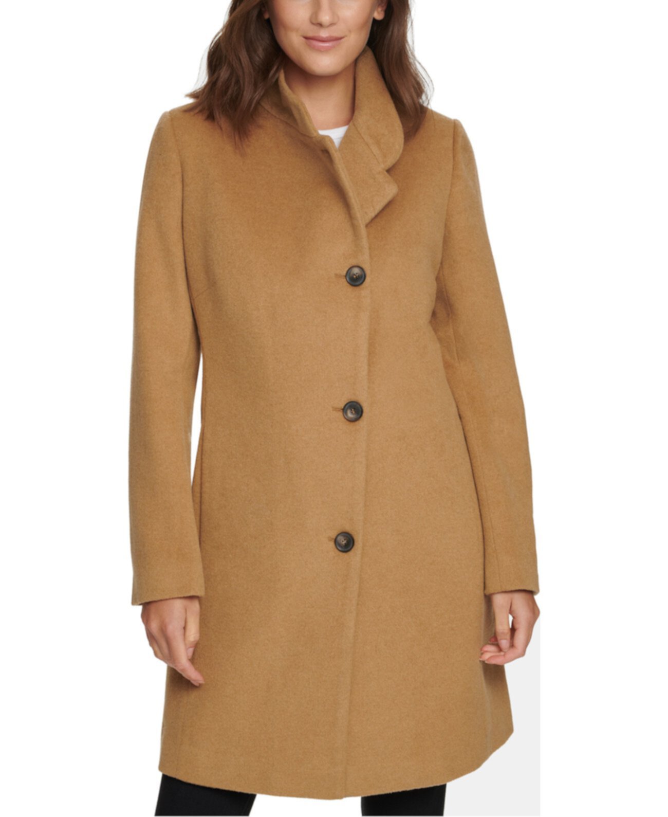 Асимметричное пальто Walker, созданное для Macy's DKNY