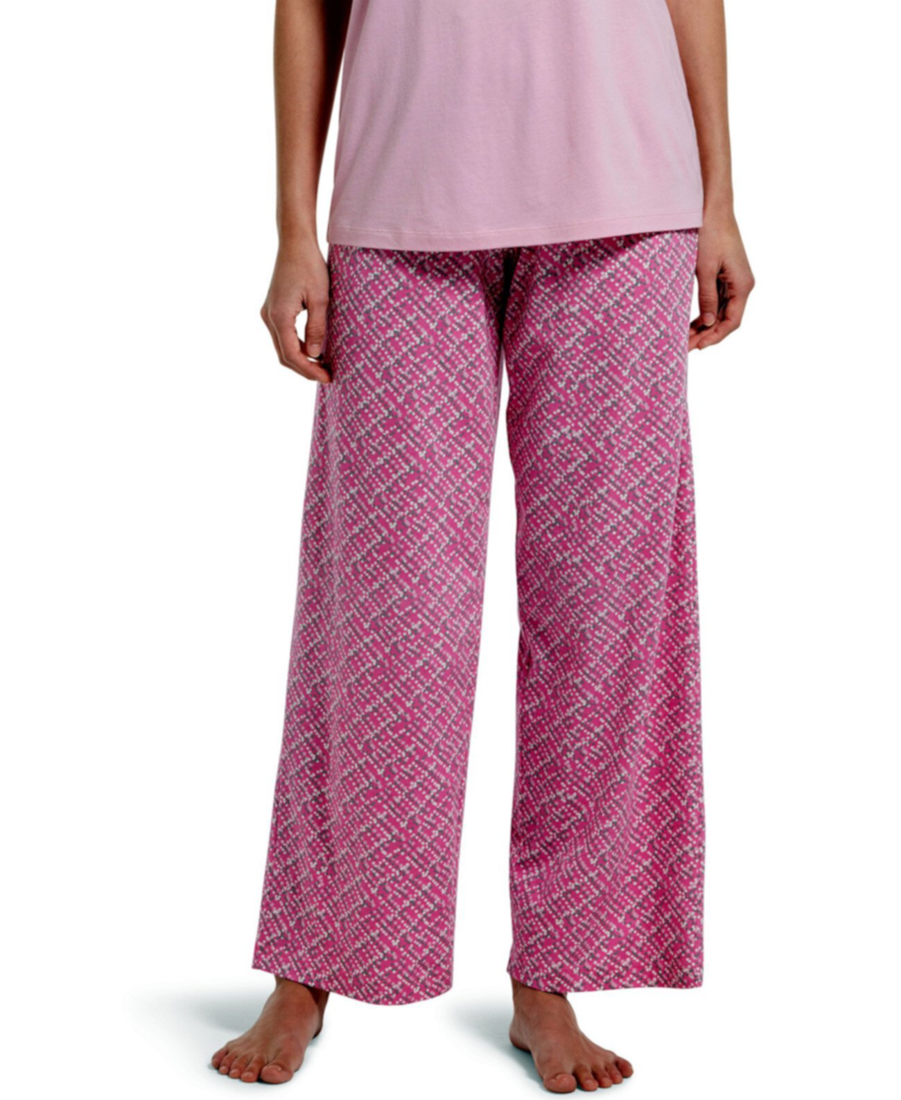 Женские пижамные брюки для сна в горошек HUE
