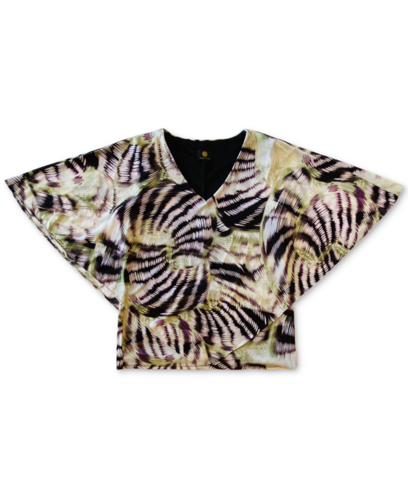 Блуза Petite с принтом, созданная для Macy's J&M Collection