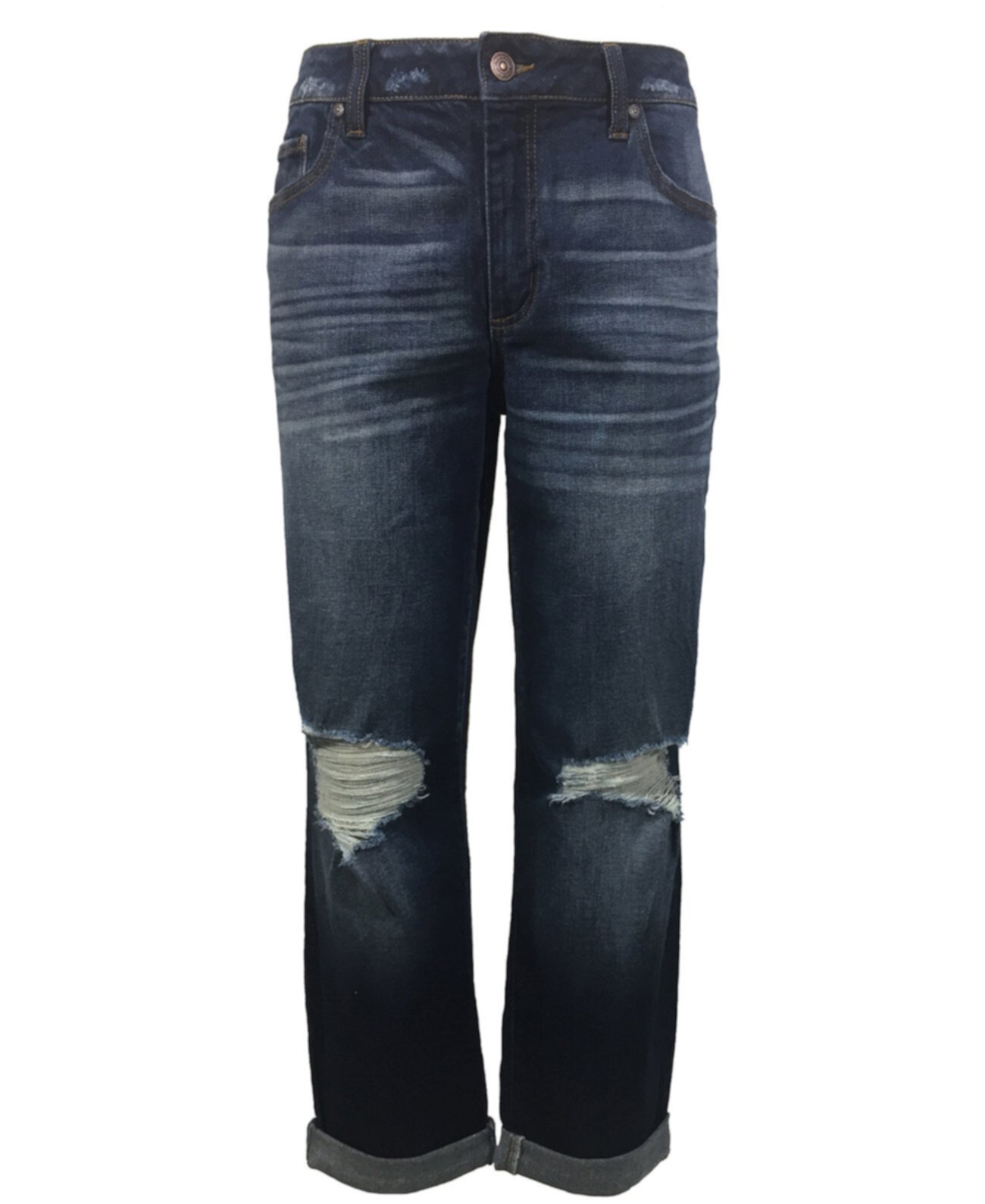 Рваные джинсы-бойфренды для юниоров Rewash