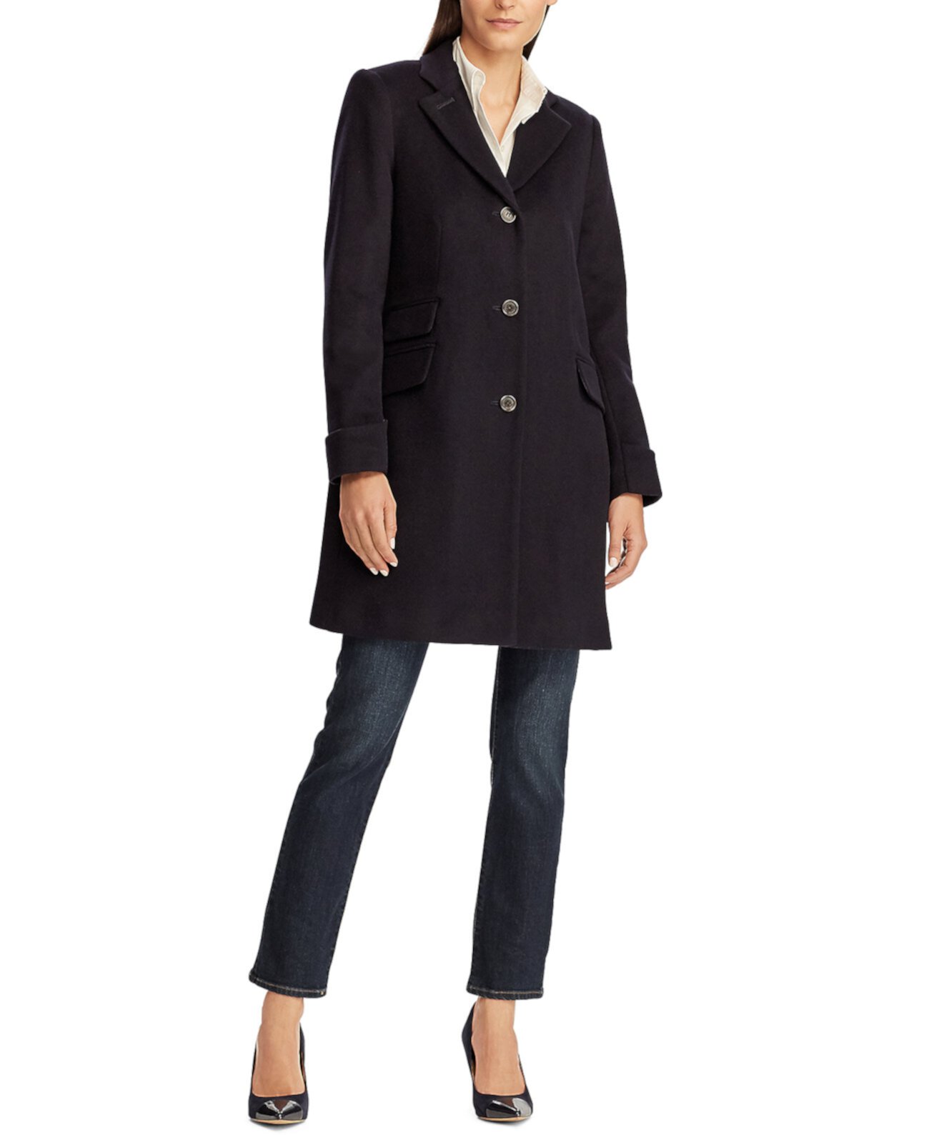 Однобортное пальто Walker, созданное для Macy's Ralph Lauren