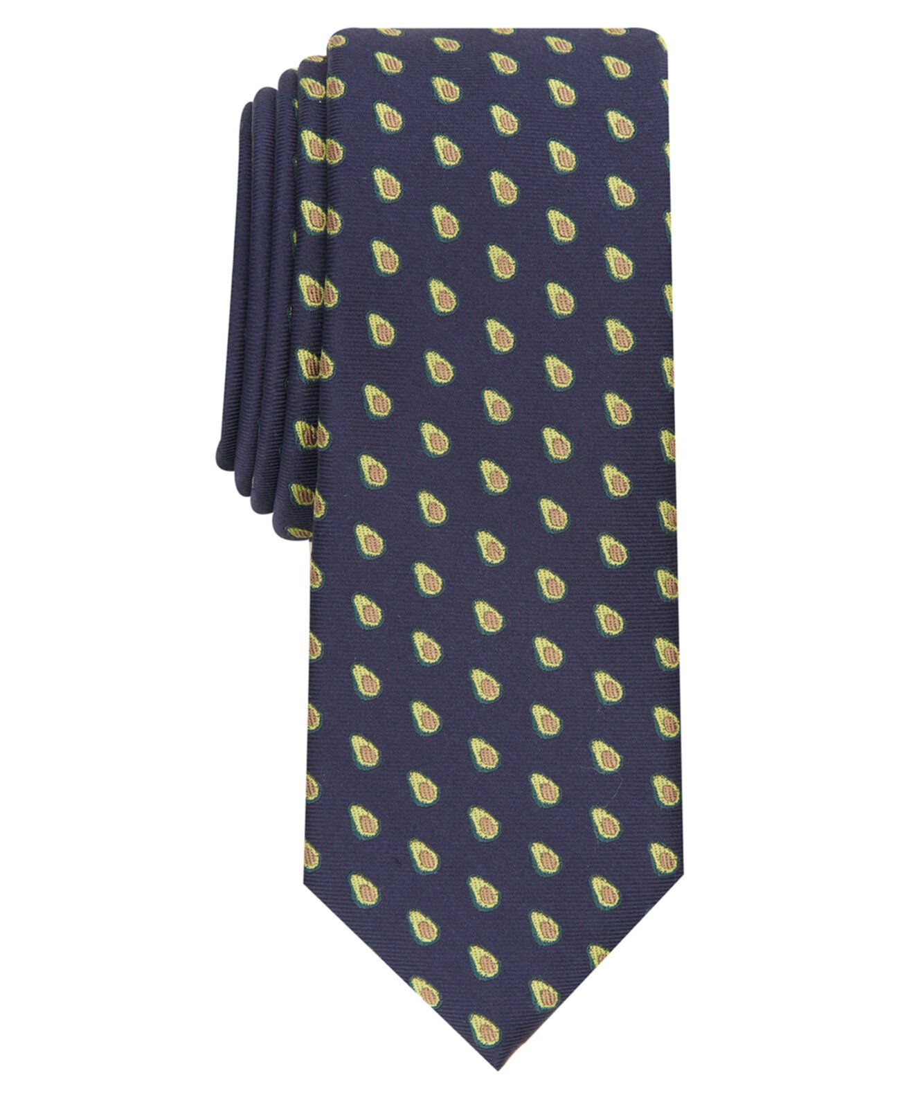 Мужской узкий галстук с авокадо, созданный для Macy's Bar III