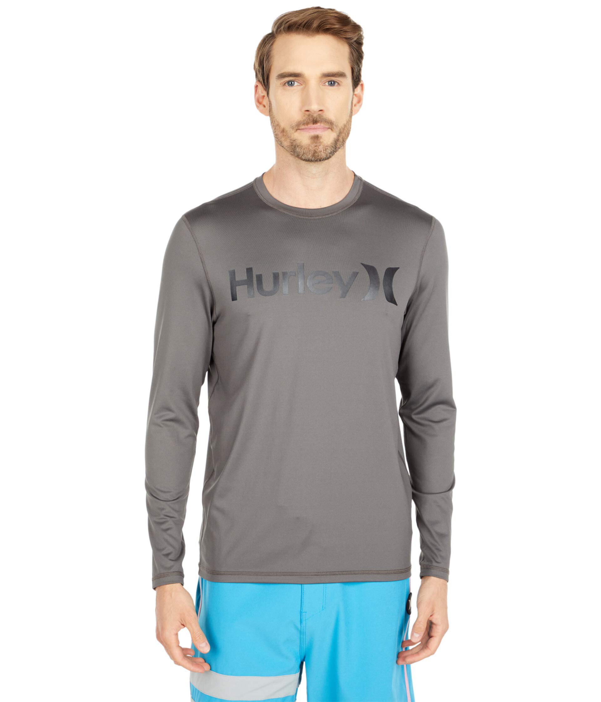 Рубашка для серфинга с длинным рукавом One & Only Hurley