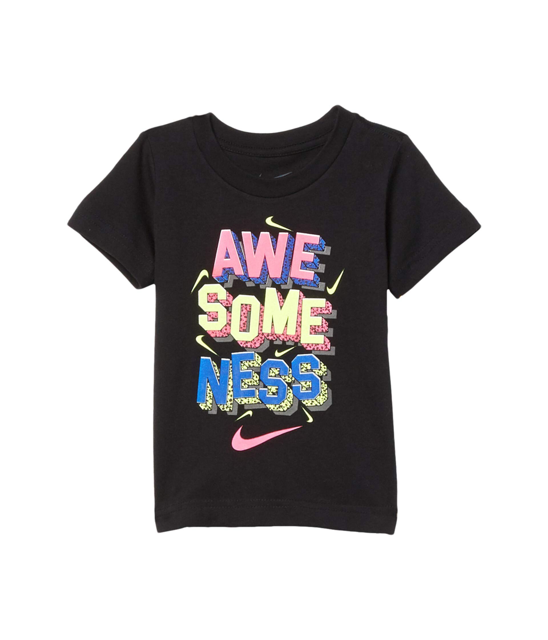 Футболка с короткими рукавами и рисунком Awesomeness (для малышей) Nike Kids