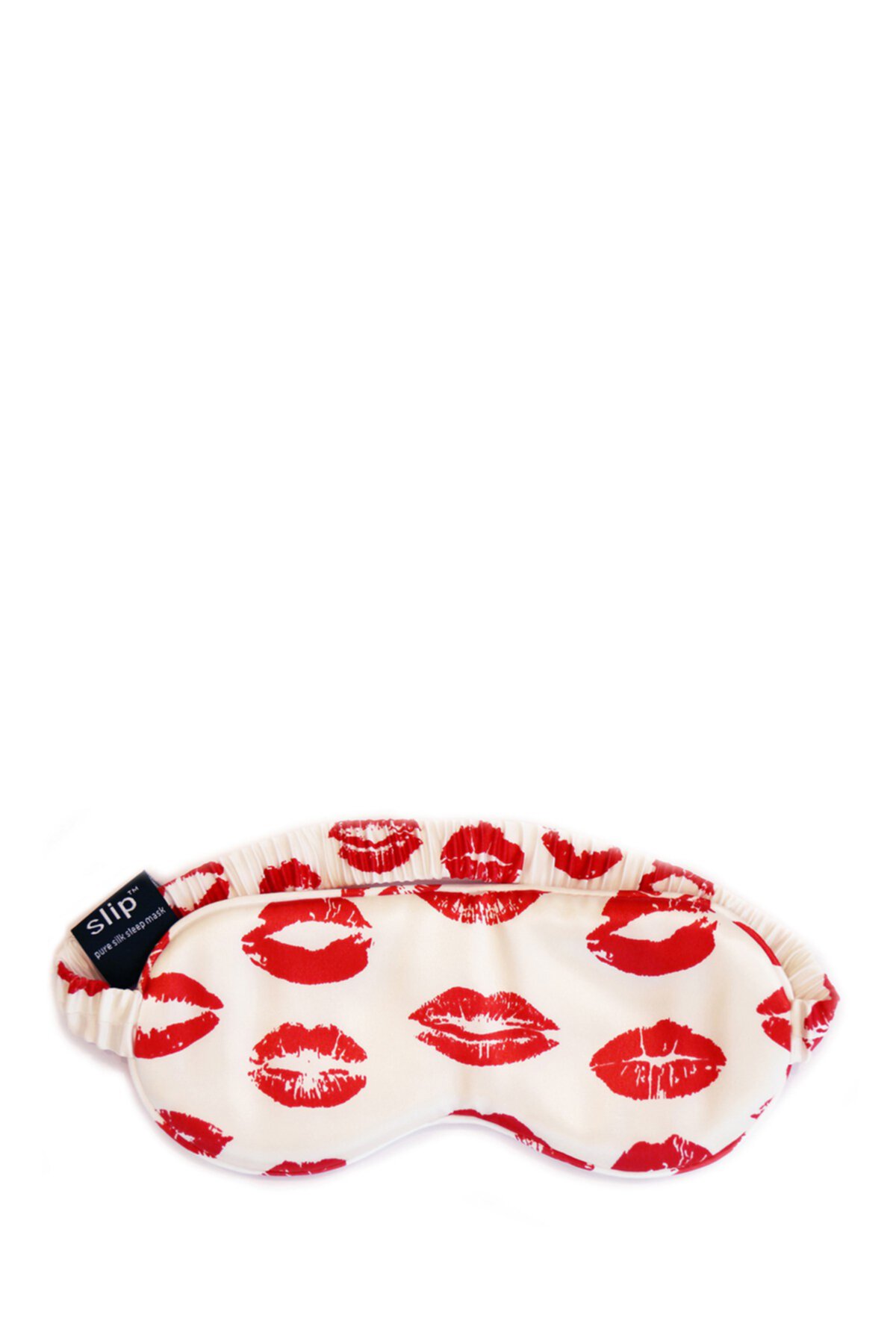 Шелковая маска для сна - Красные поцелуи SLIP FOR BEAUTY SLEEP