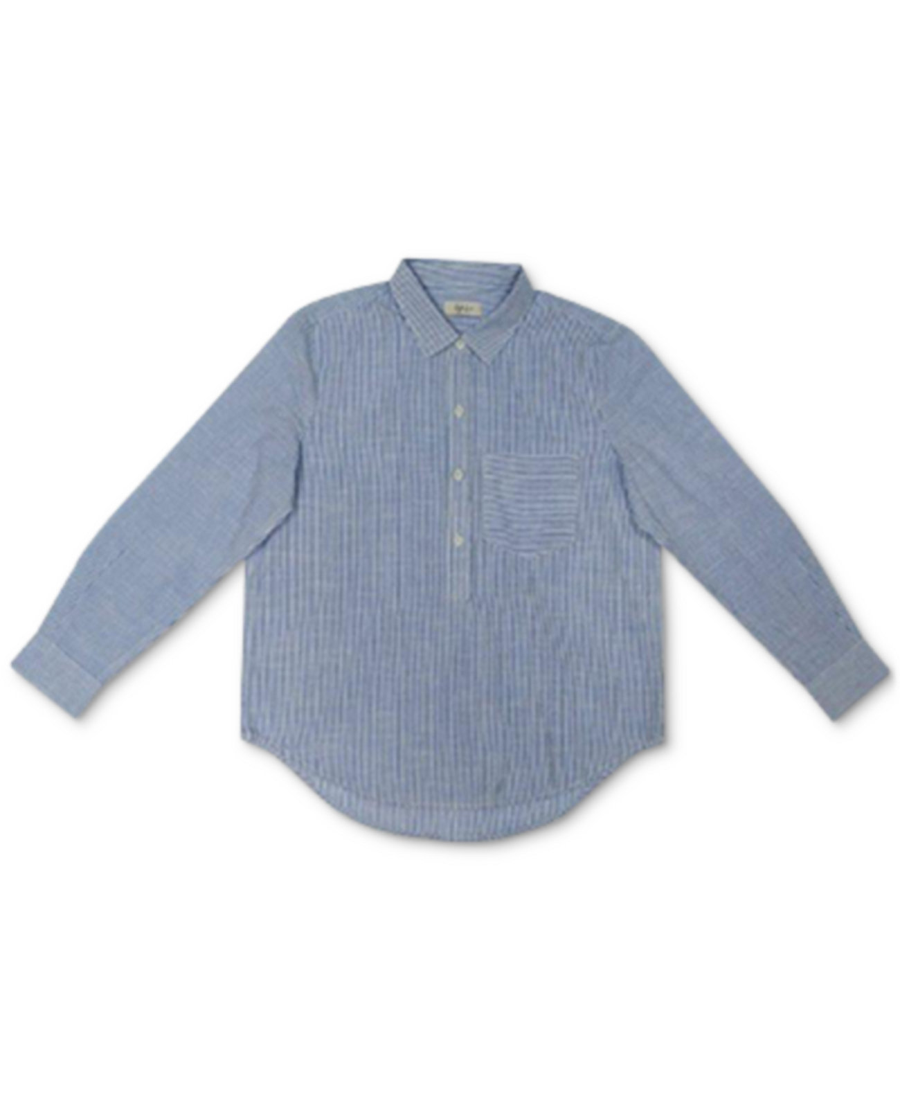 Хлопковая рубашка Popover, созданная для Macy's Style & Co