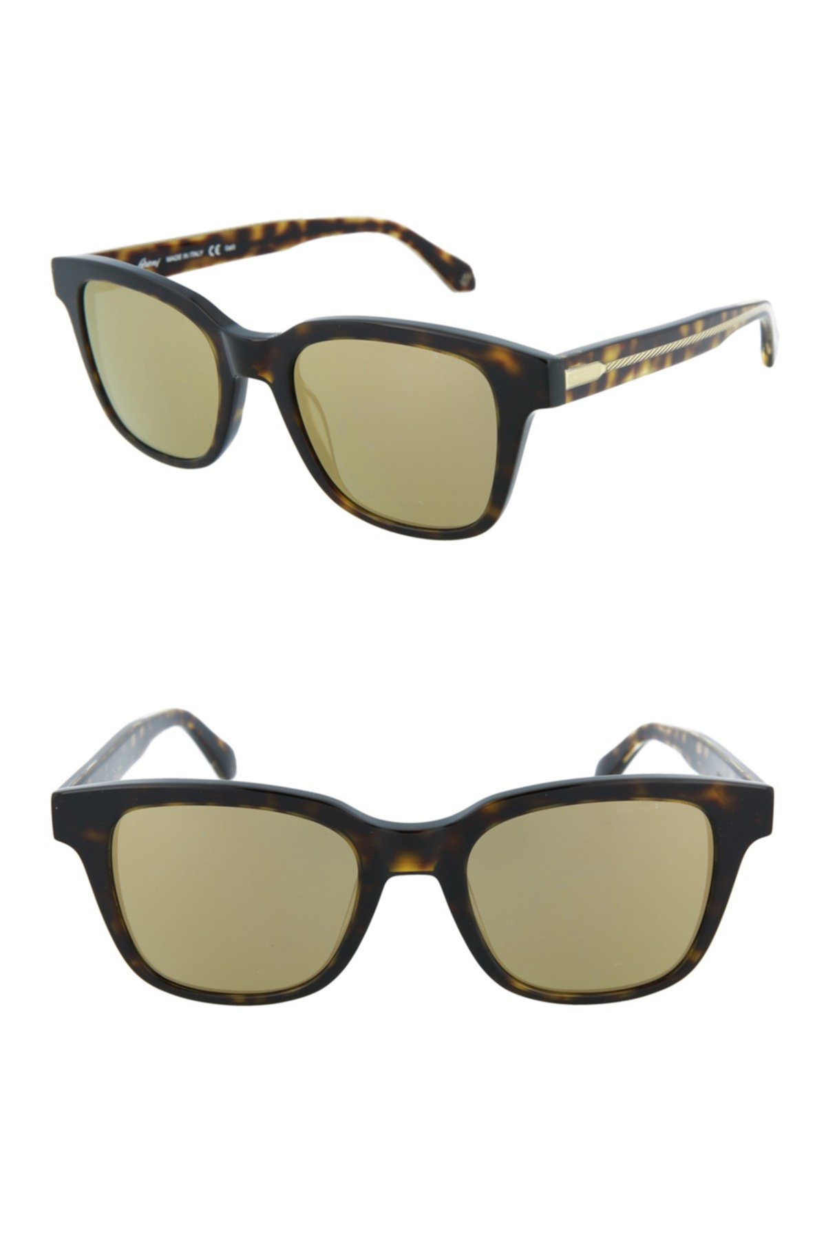 Квадратные солнцезащитные очки Core 49 мм Brioni