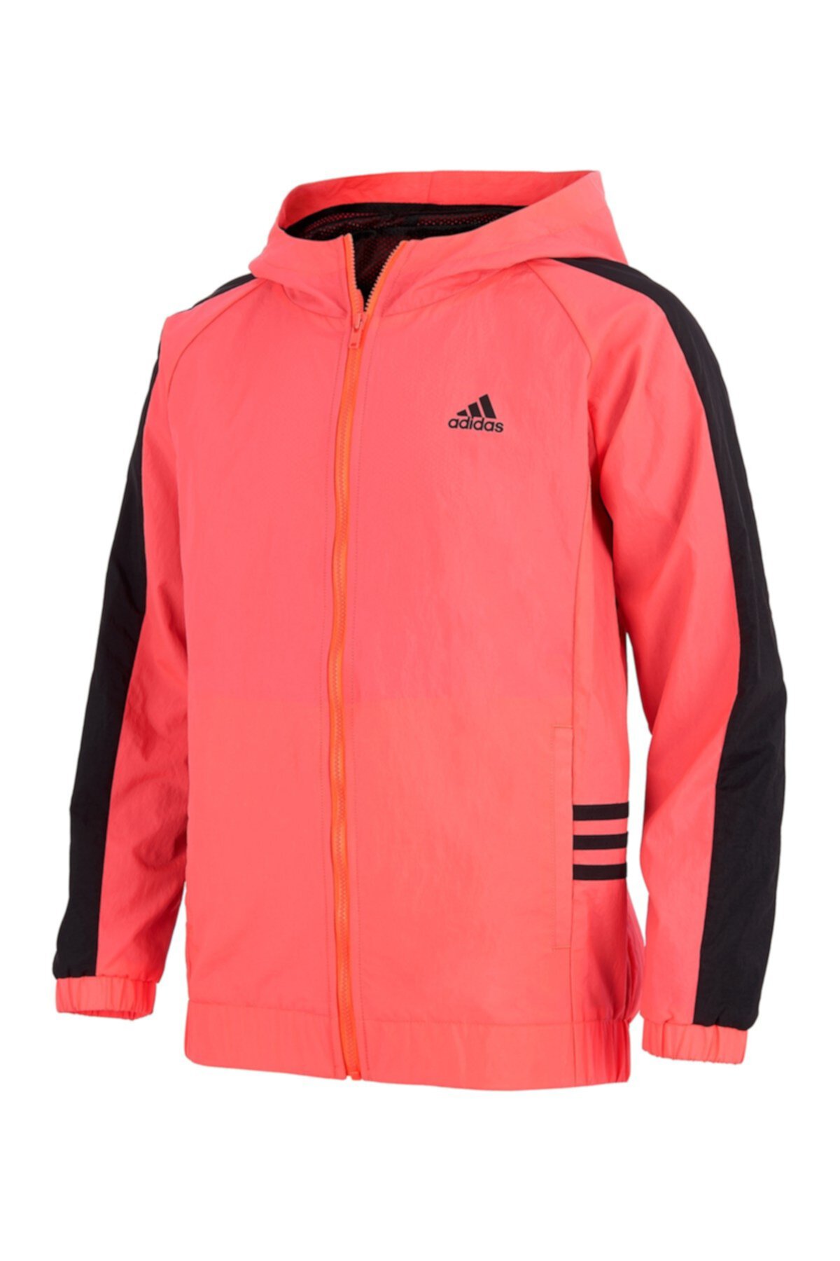 Куртка Core Wind с капюшоном (для больших девочек) Adidas