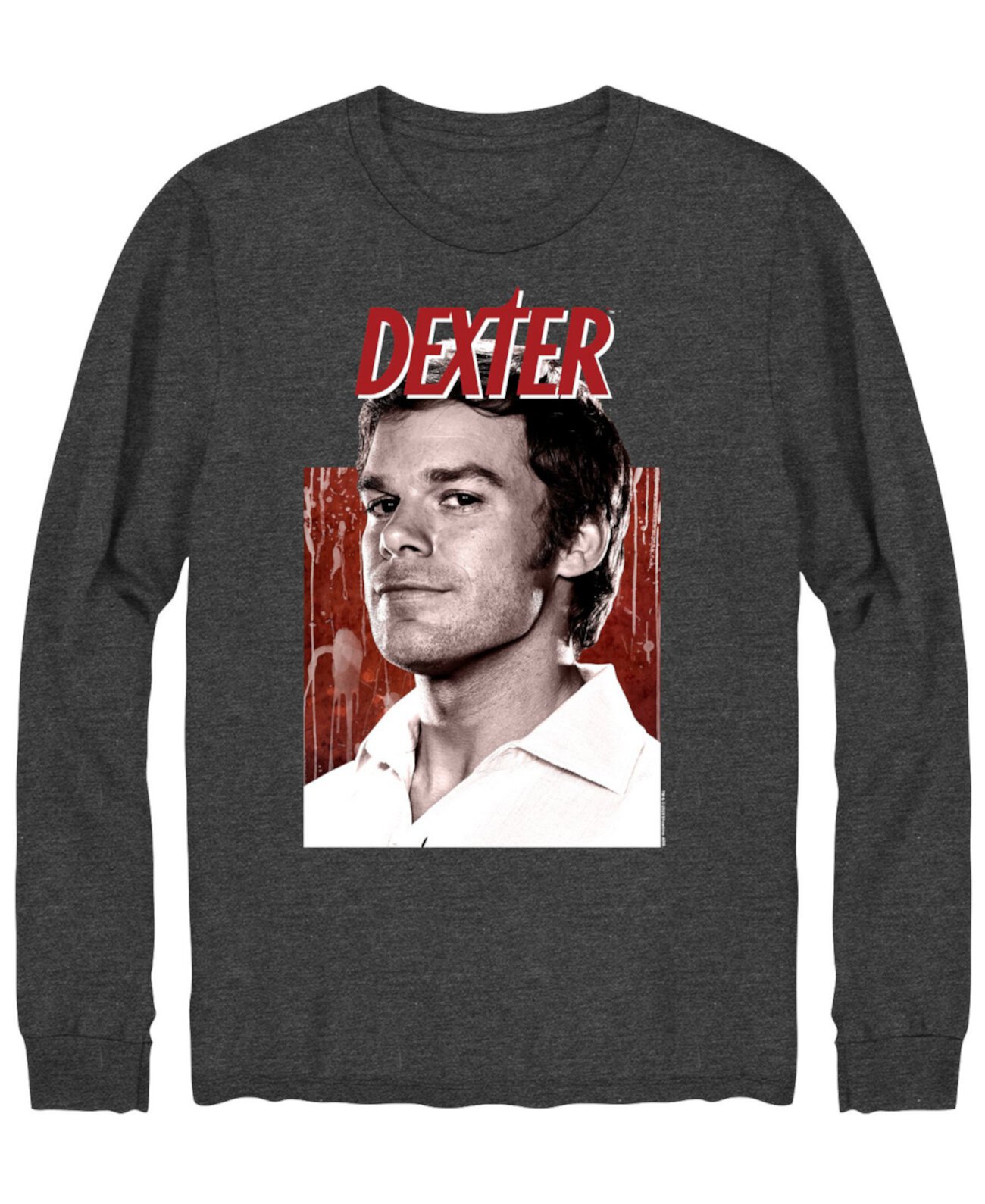 Мужская футболка с длинным рукавом Dexter Portrait Hybrid