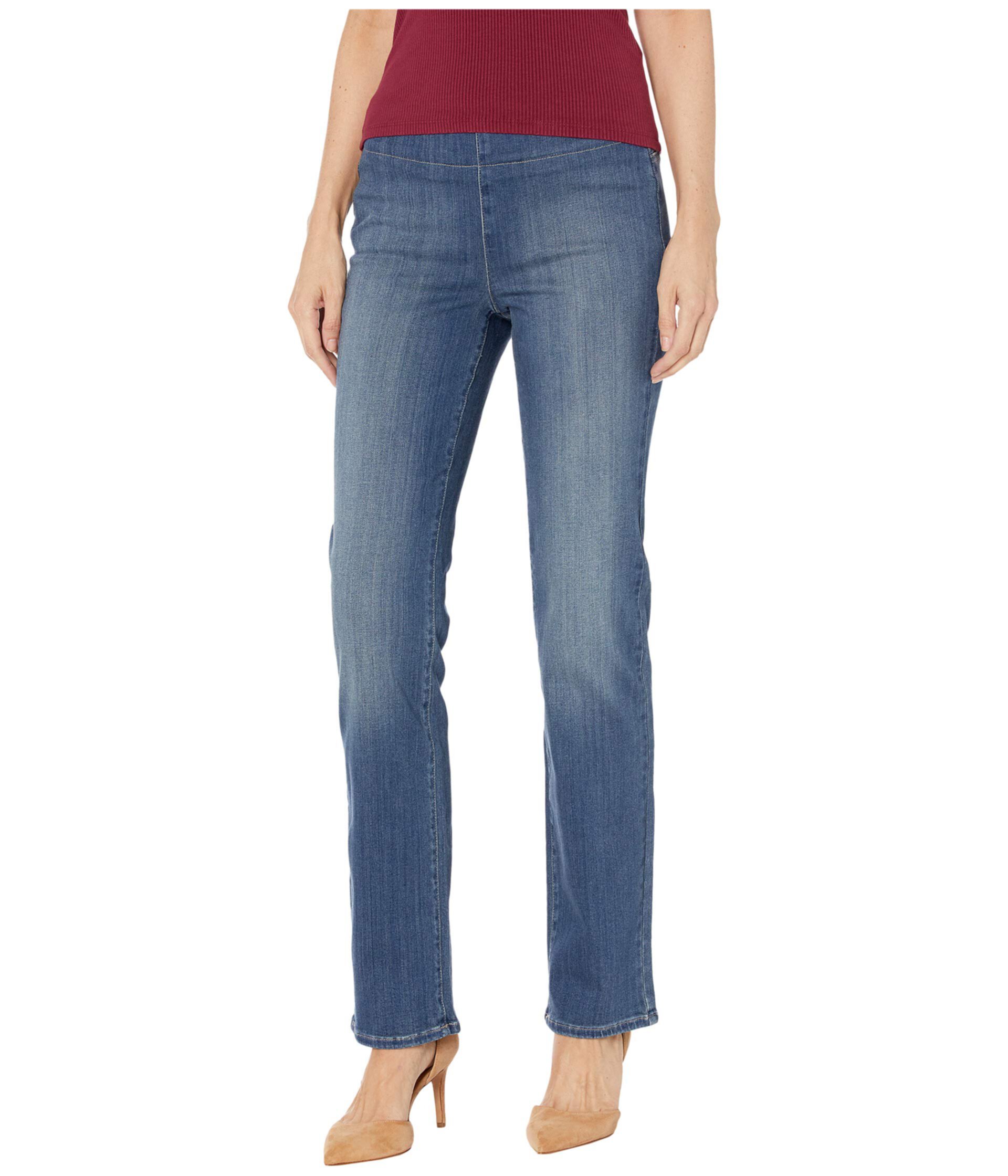 Прямые джинсы Marilyn без застежки в цвете Clean Balance NYDJ