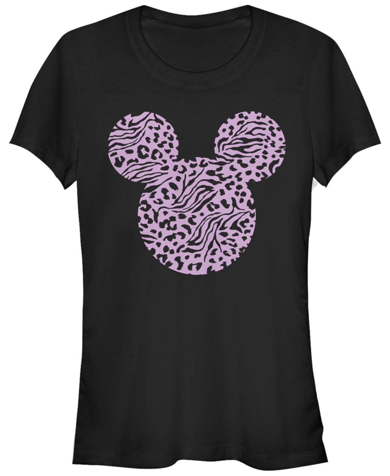 Женская футболка с коротким рукавом Disney Classic Mickey Zebra Cheetah FIFTH SUN