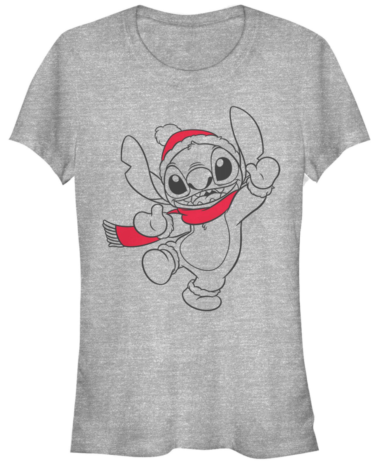 Женская футболка с короткими рукавами Disney Stitch Holiday FIFTH SUN