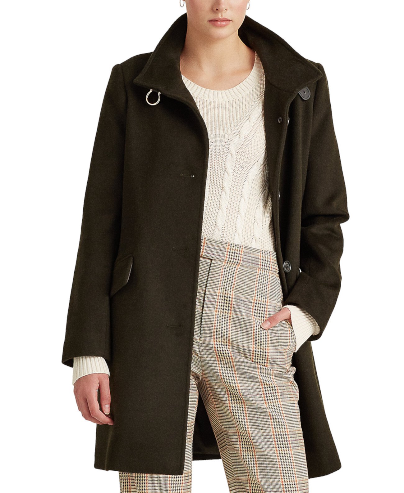 Пальто из смесовой шерсти, созданное для Macy's Ralph Lauren