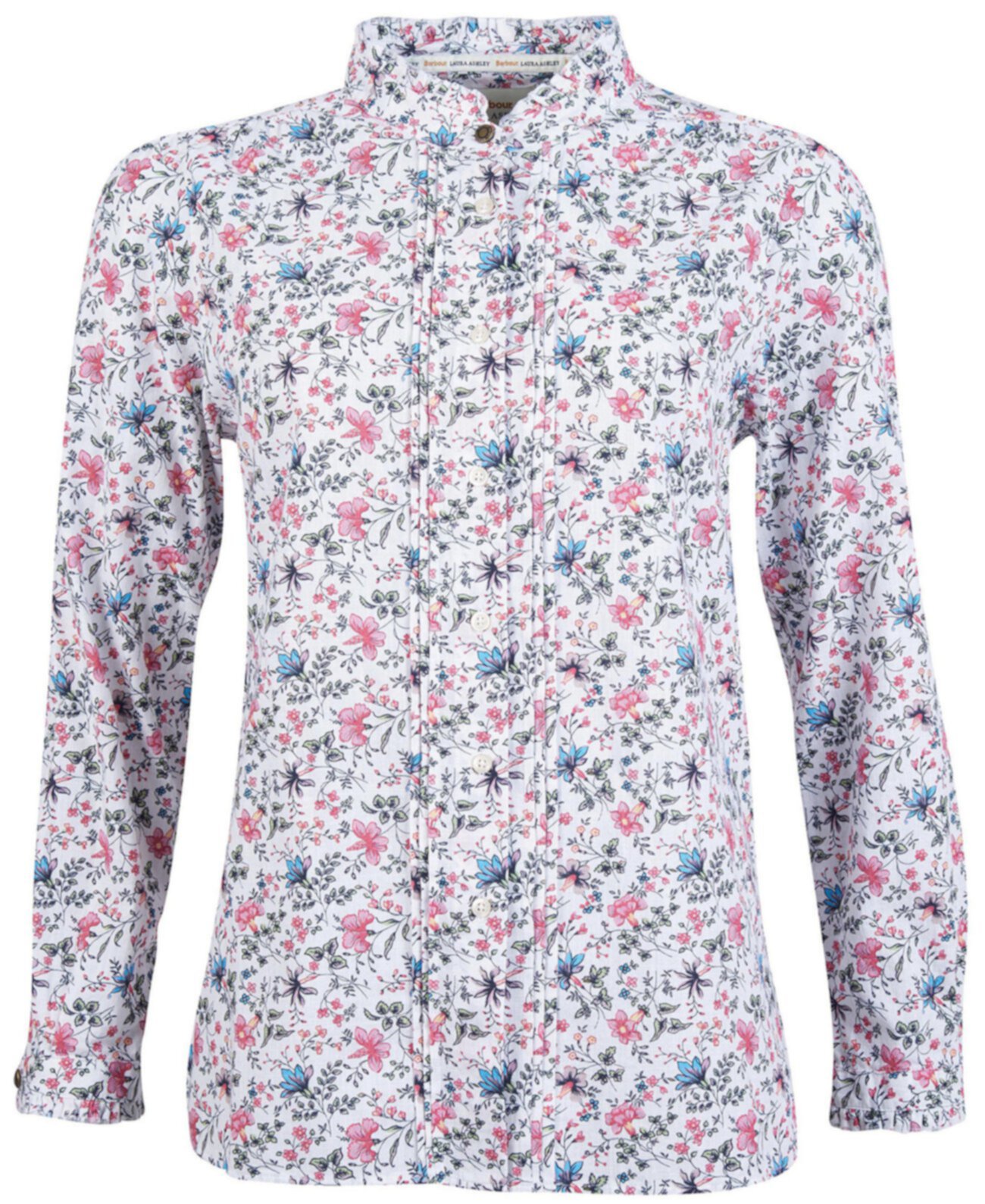 Рубашка на пуговицах с цветочным принтом Yews Barbour
