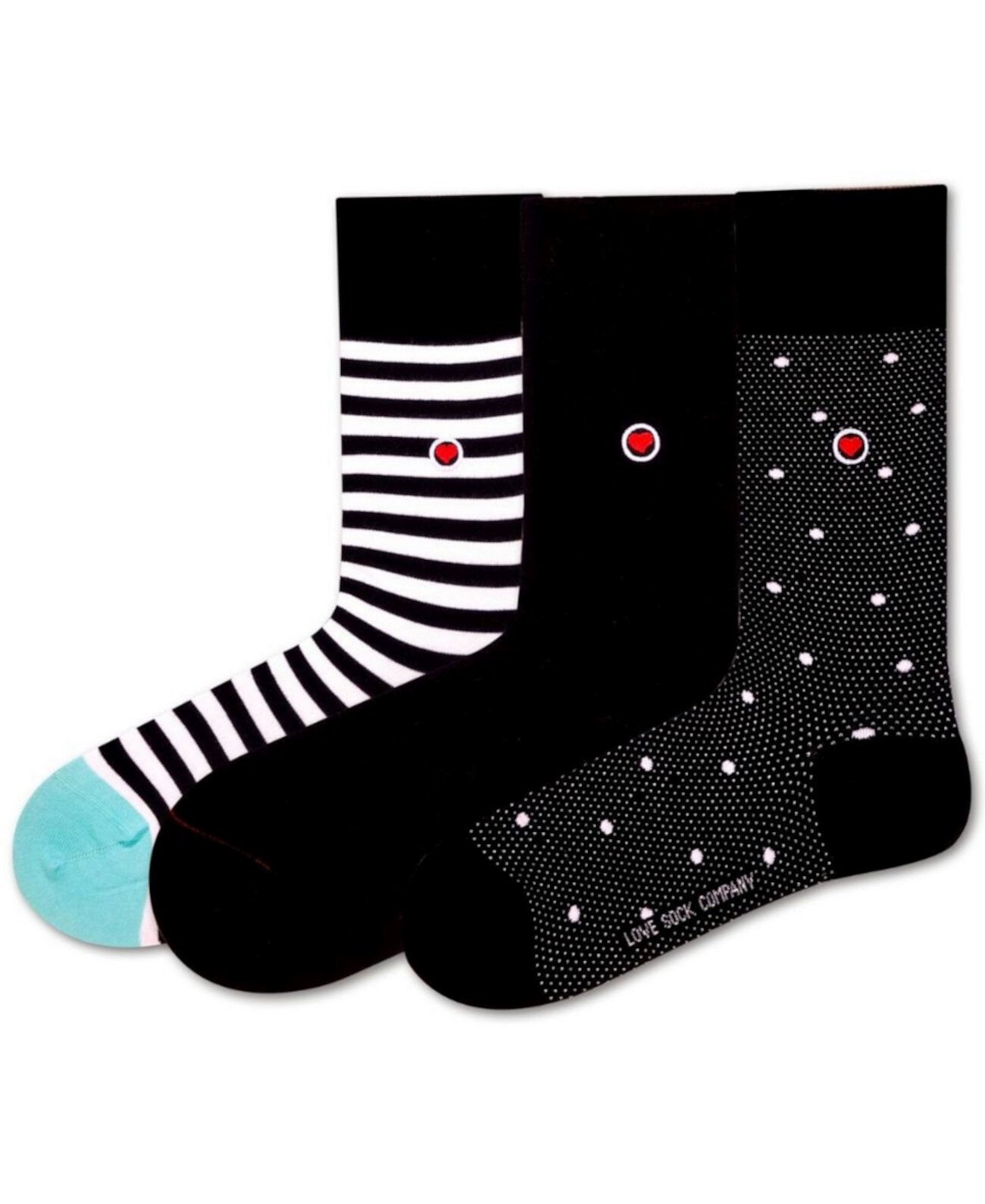 Женские хлопковые брючные носки с бесшовным носком, 3 шт. Love Sock Company