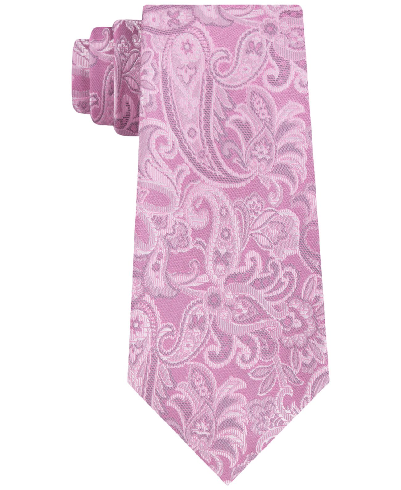 Мужской узкий пестрый галстук с узором пейсли Michael Kors