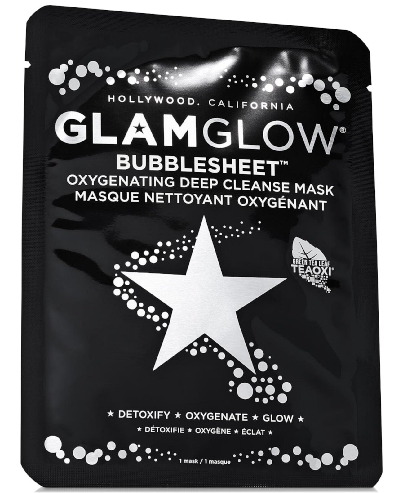 Кислородная маска для глубокого очищения Bubblesheet GLAMGLOW