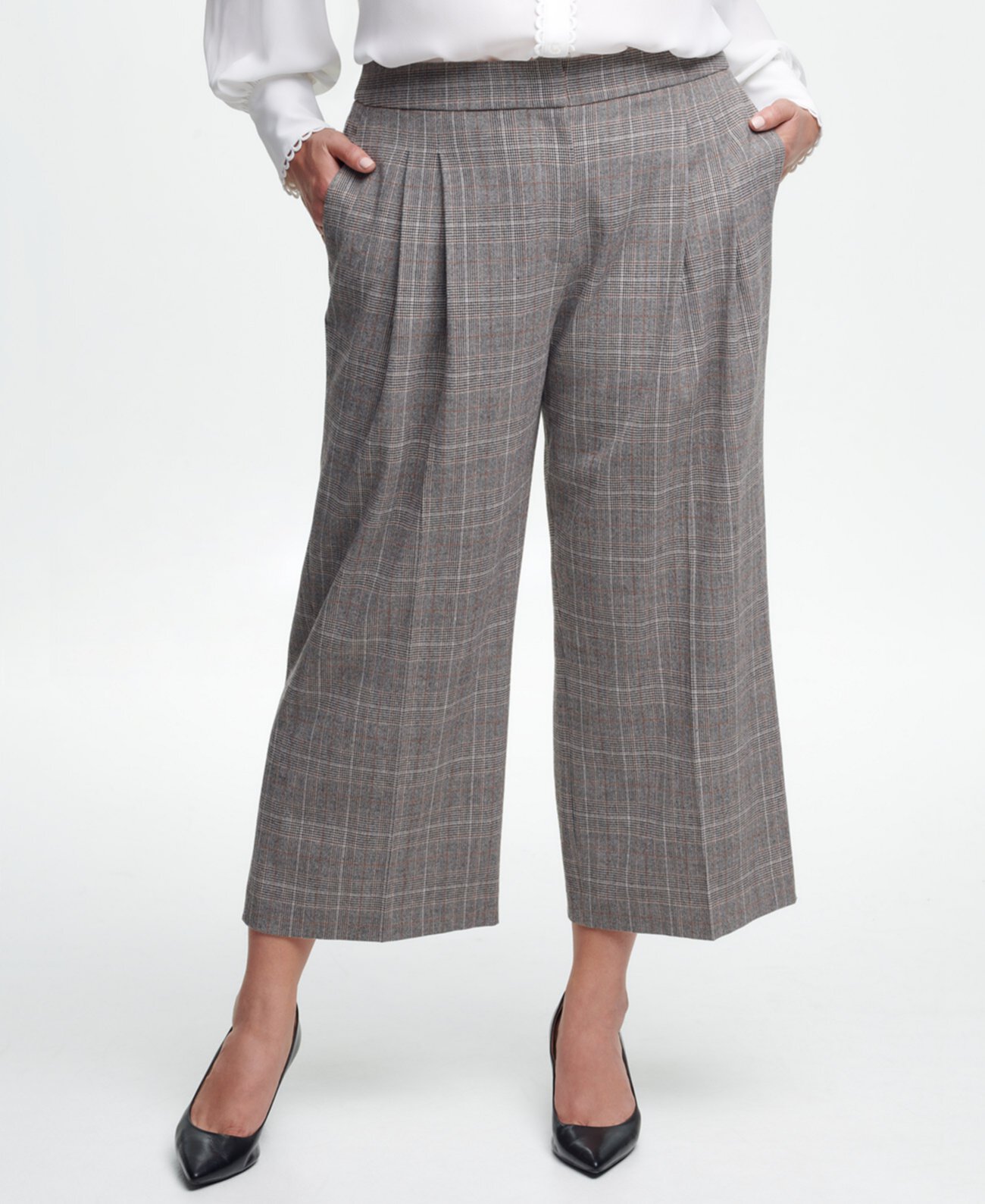 Укороченные брюки больших размеров Calvin Klein