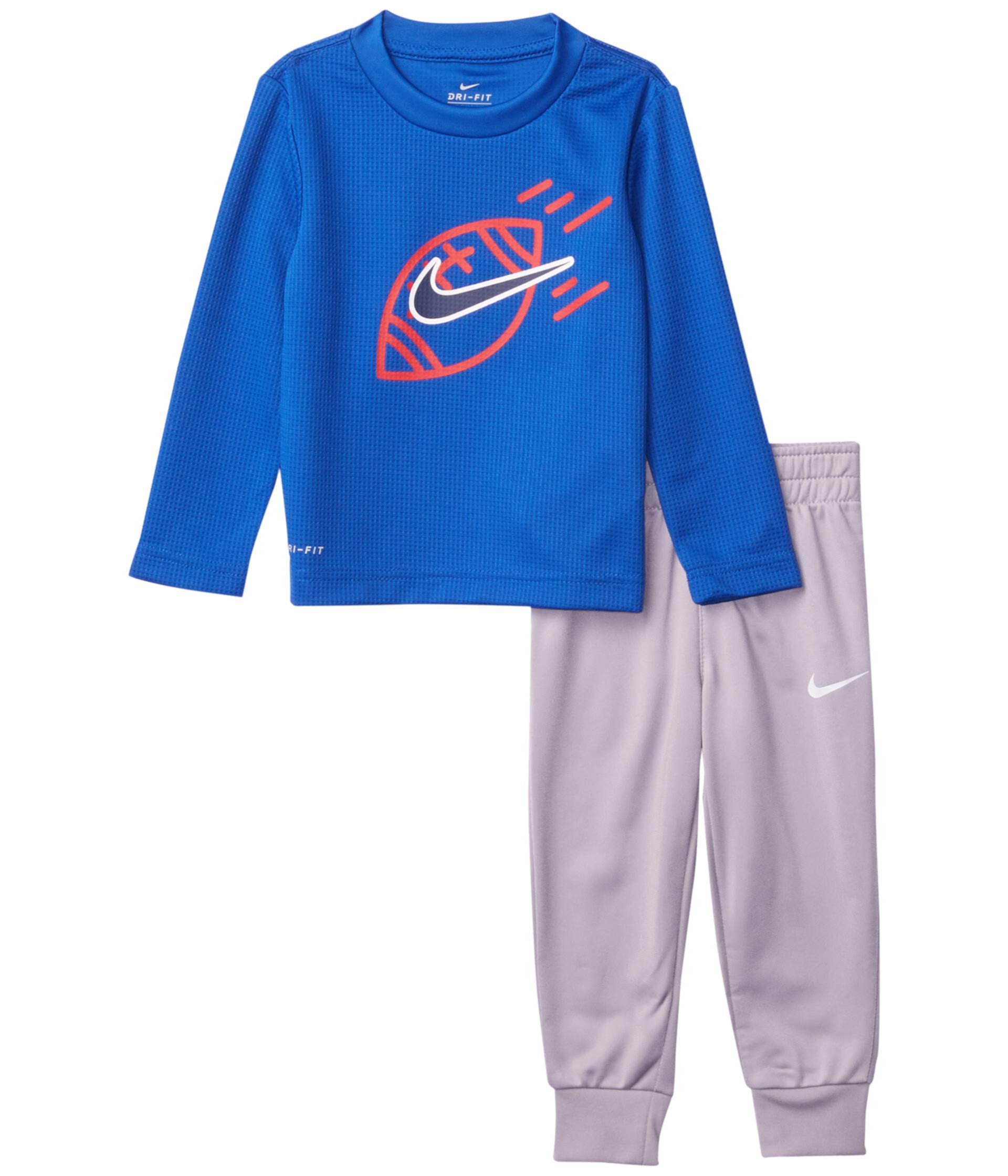 Комплект из двух термобелья и брюк Dri-FIT ™ (для малышей) Nike Kids
