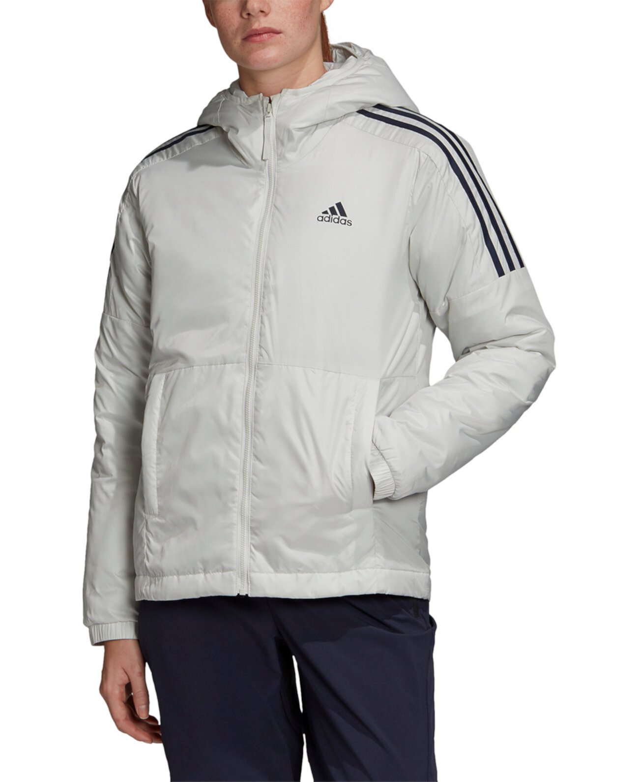 Женская утепленная куртка с капюшоном Essentials Adidas