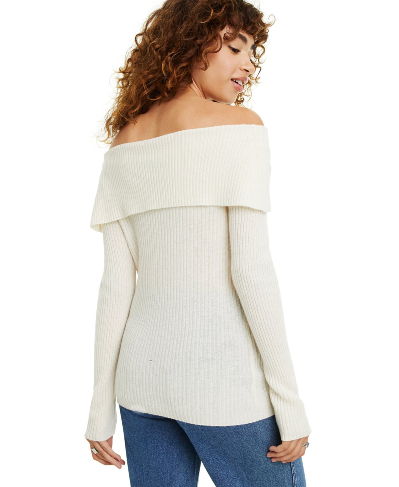Кашемировый свитер с открытыми плечами, созданный для Macy's Charter Club