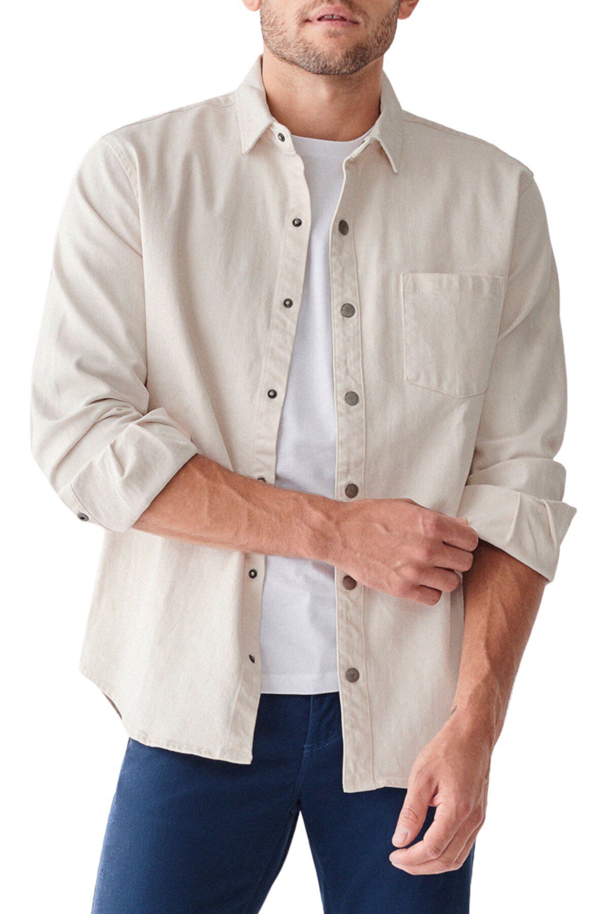 Джинсовая куртка-рубашка Lance DL1961