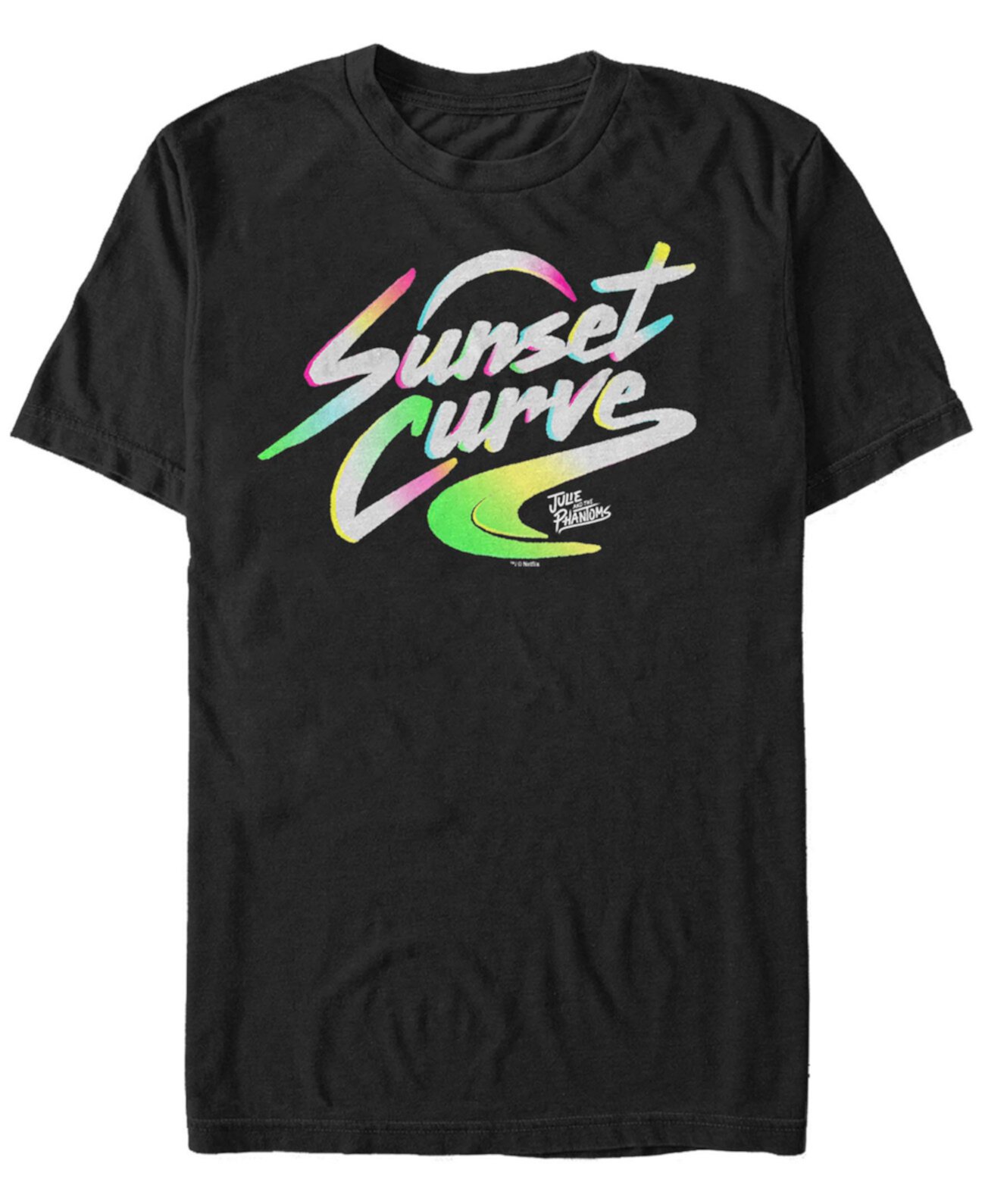 Мужская футболка с коротким рукавом и логотипом Sunset Curve Julie and The Phantoms FIFTH SUN