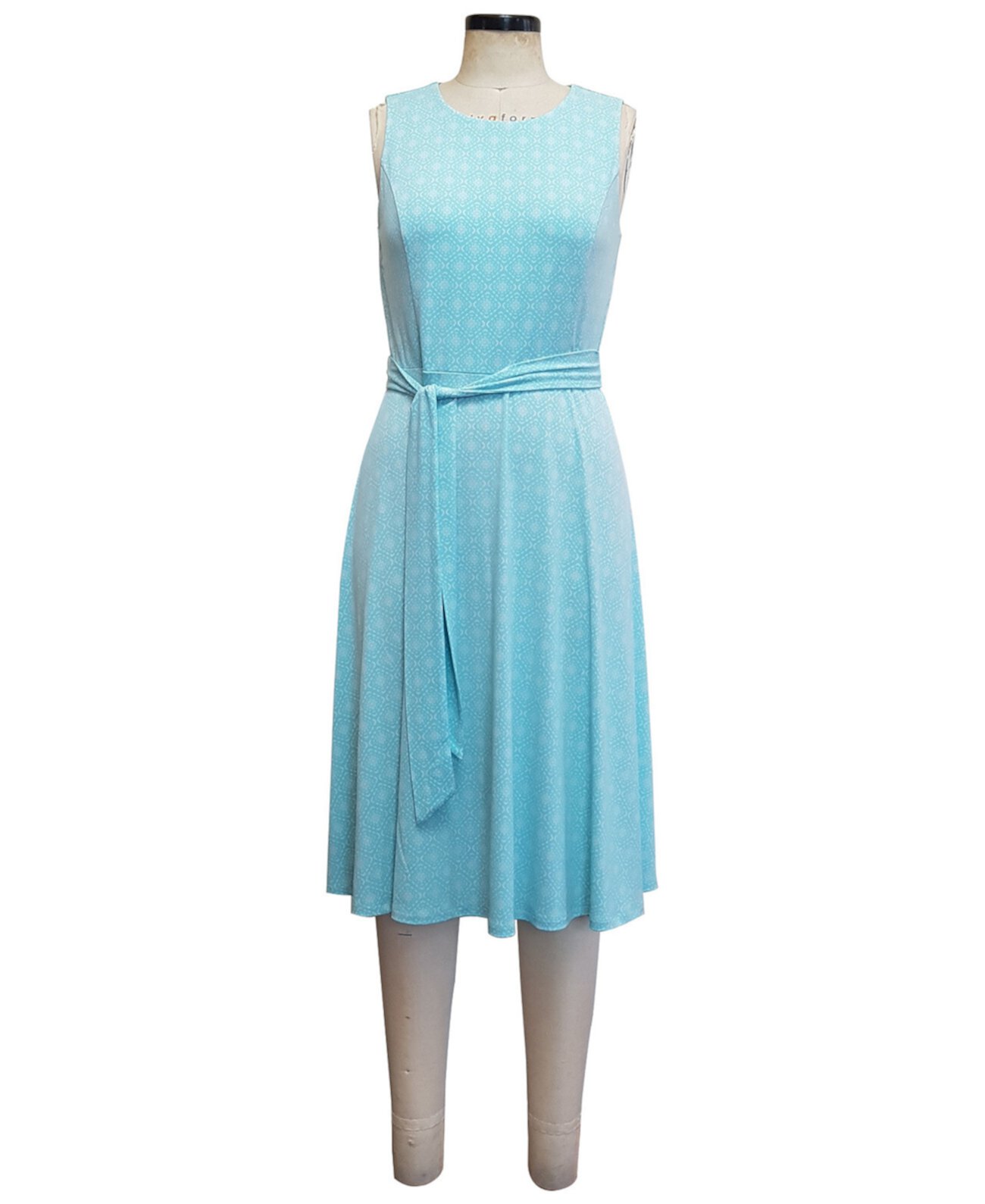 Платье миди с принтом Simone Stamp, созданное для Macy's Charter Club