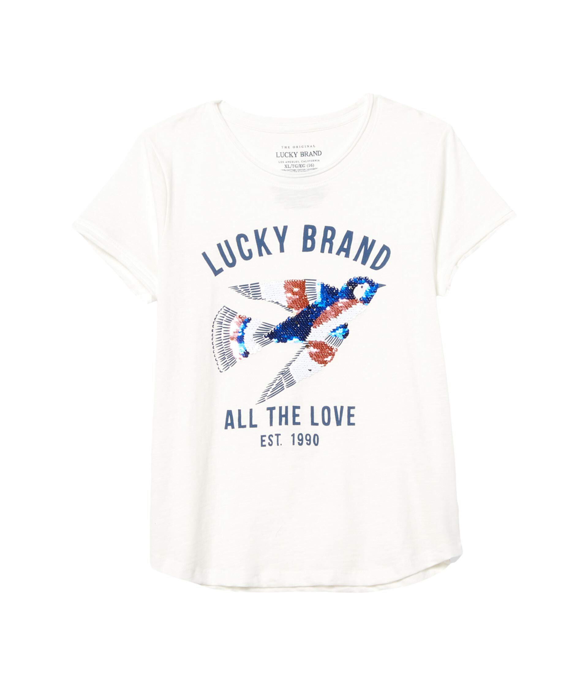 Футболка All The Love (для больших детей) Lucky Brand Kids
