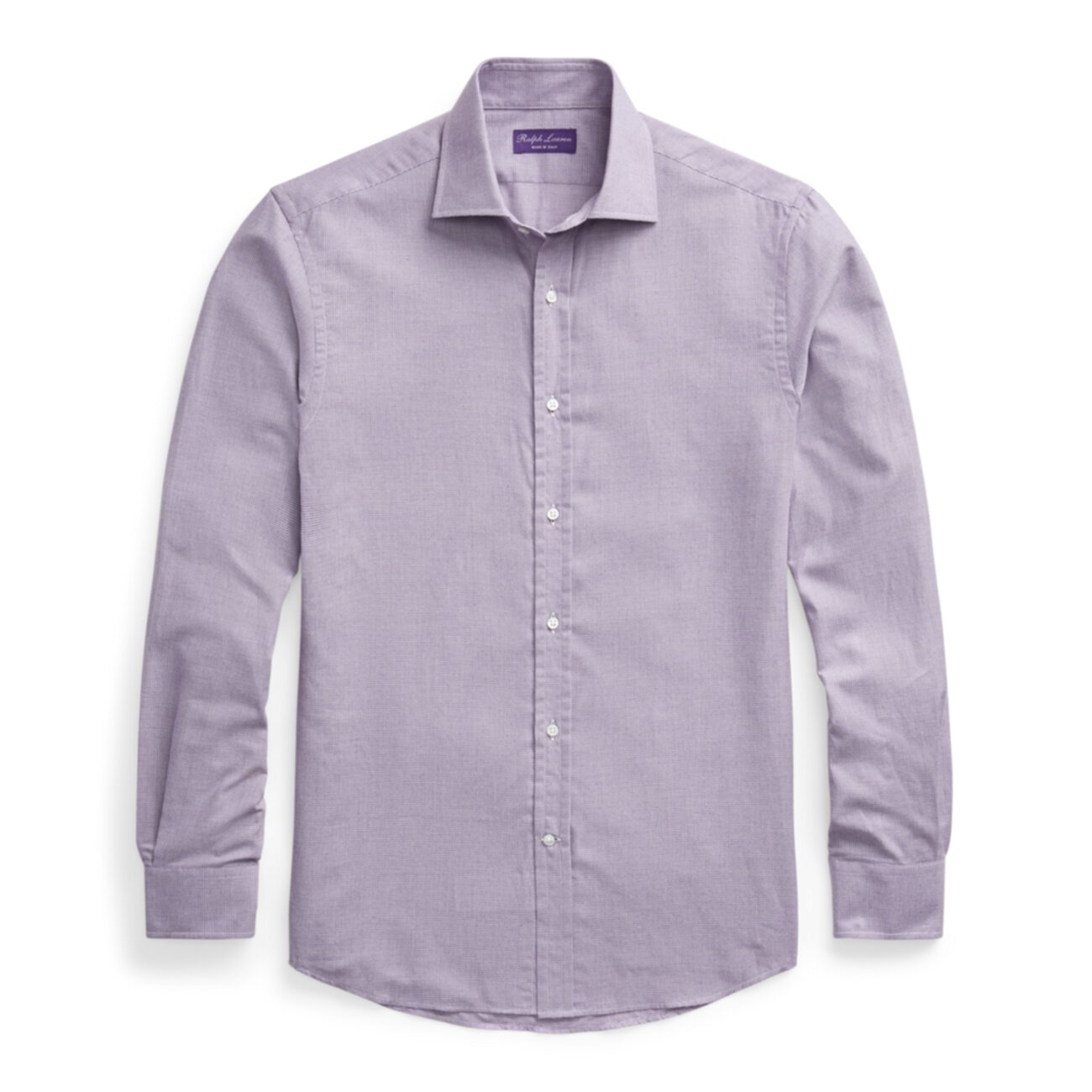 Фланелевая рубашка с узором гусиные лапки Ralph Lauren