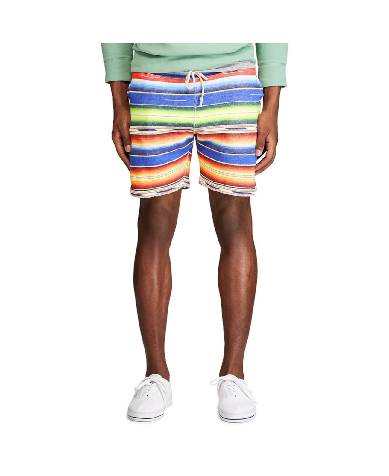 Мужские флисовые шорты с принтом Serape Ralph Lauren