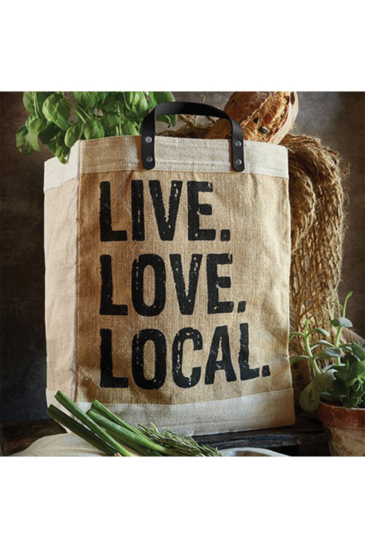 Сумка Market Tote - Live Love Local CREATIVE BRANDS