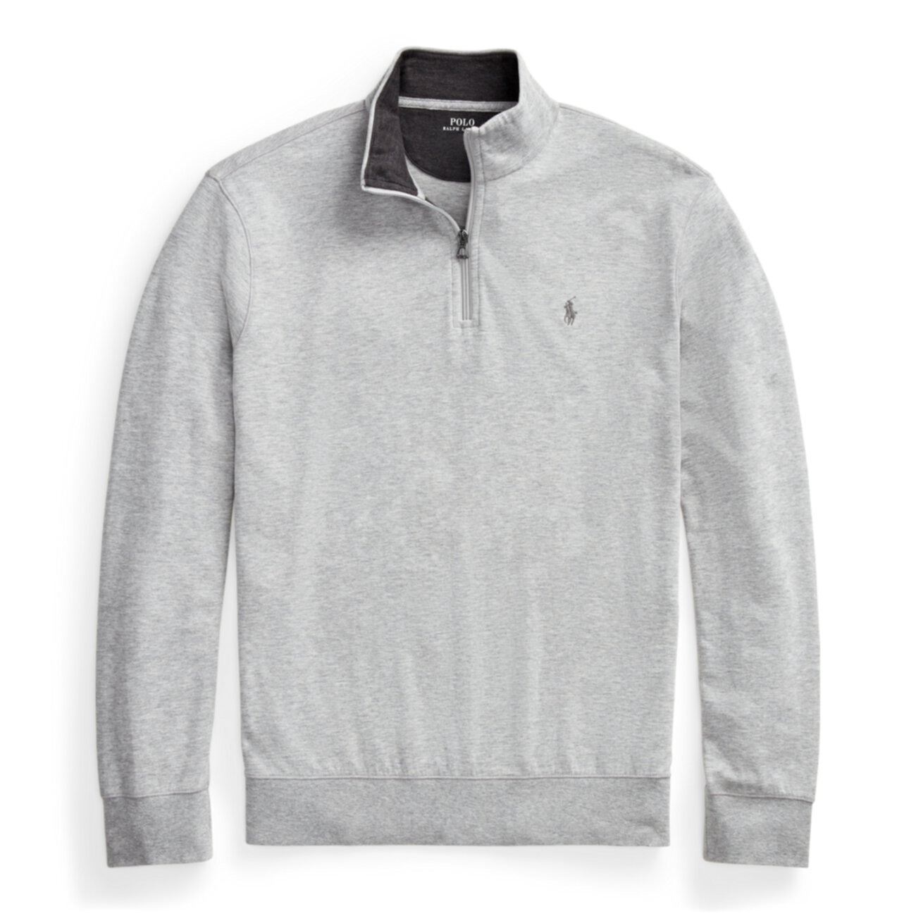 Luxury Jersey Quarter-Zip Pullover  ig Ralph Lauren