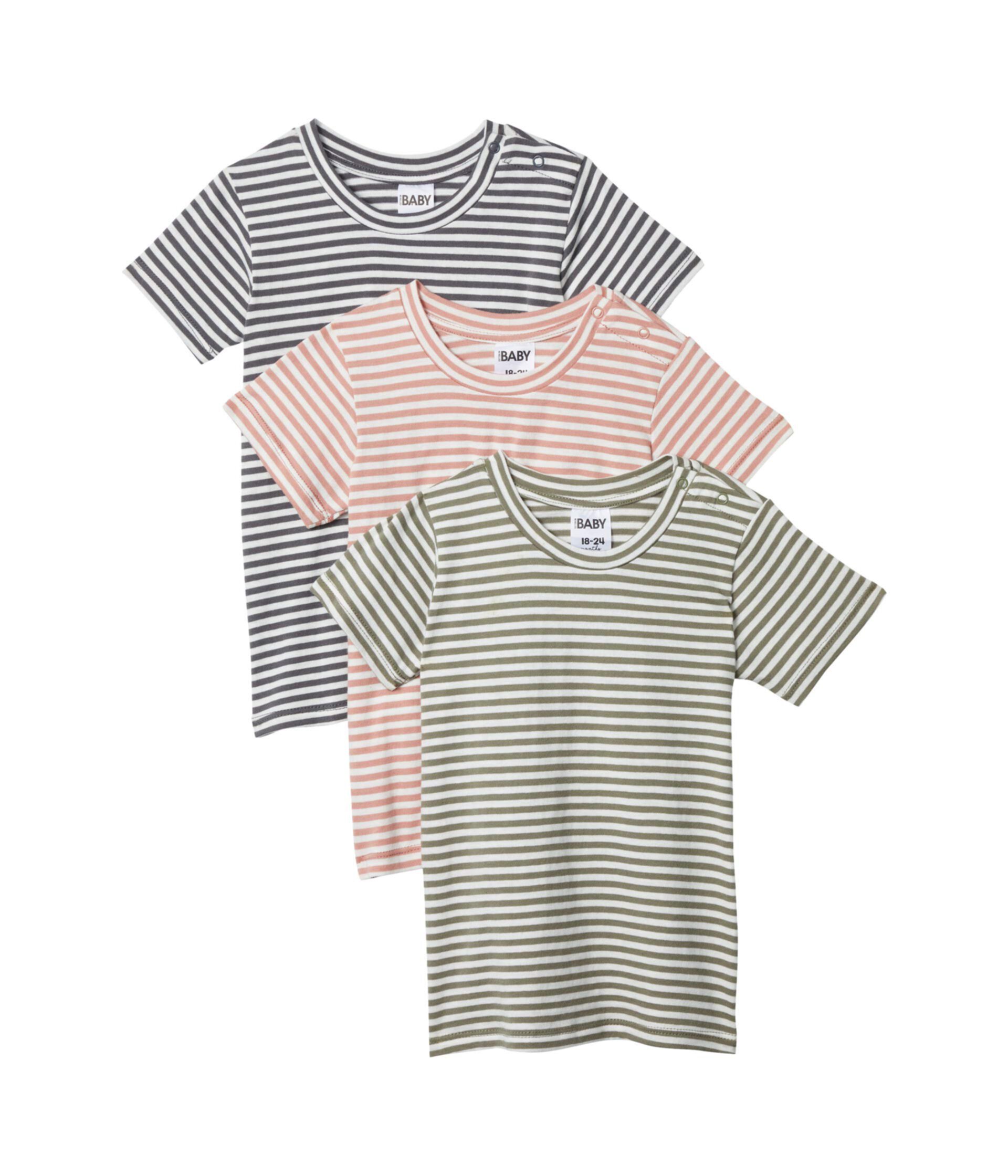 3 пары футболок с короткими рукавами Jamie (для младенцев / малышей) COTTON ON