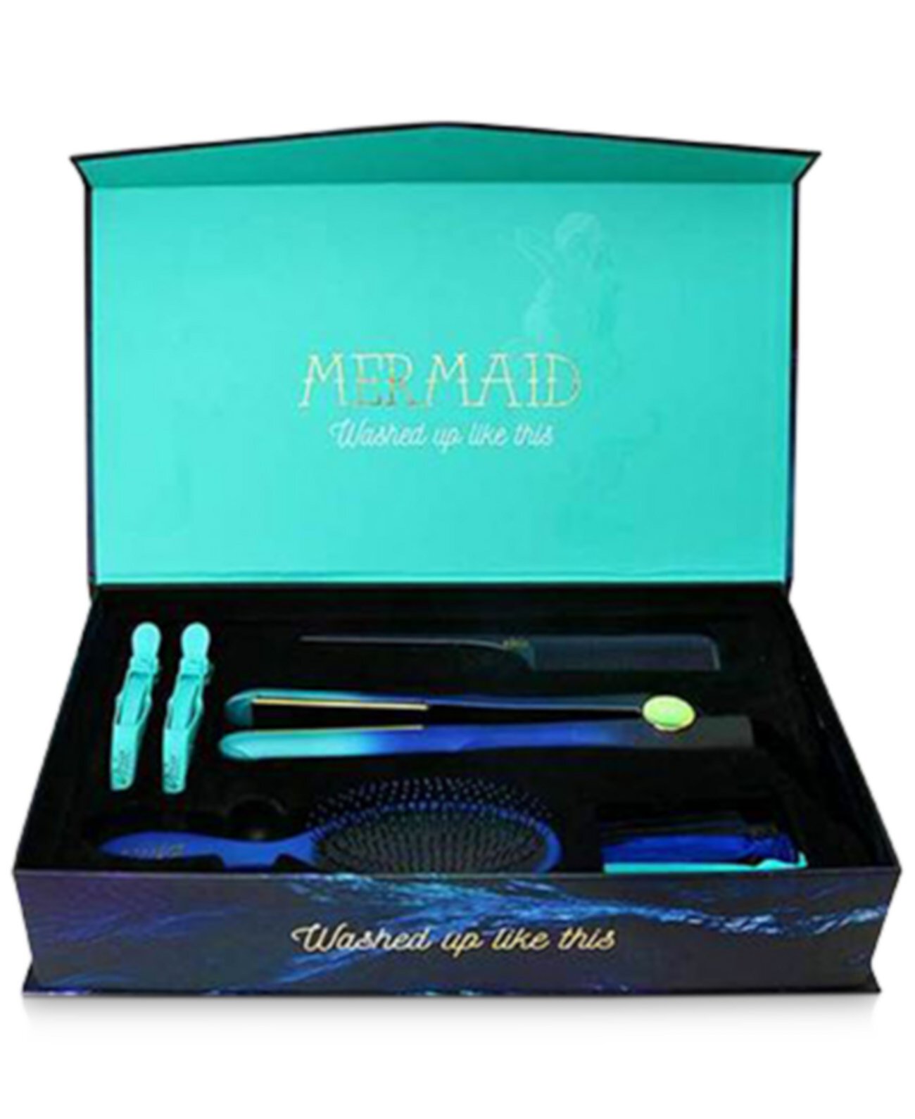 8-шт. Набор для выпрямления волос Mermaid от PUREBEAUTY Salon & Spa ARIA