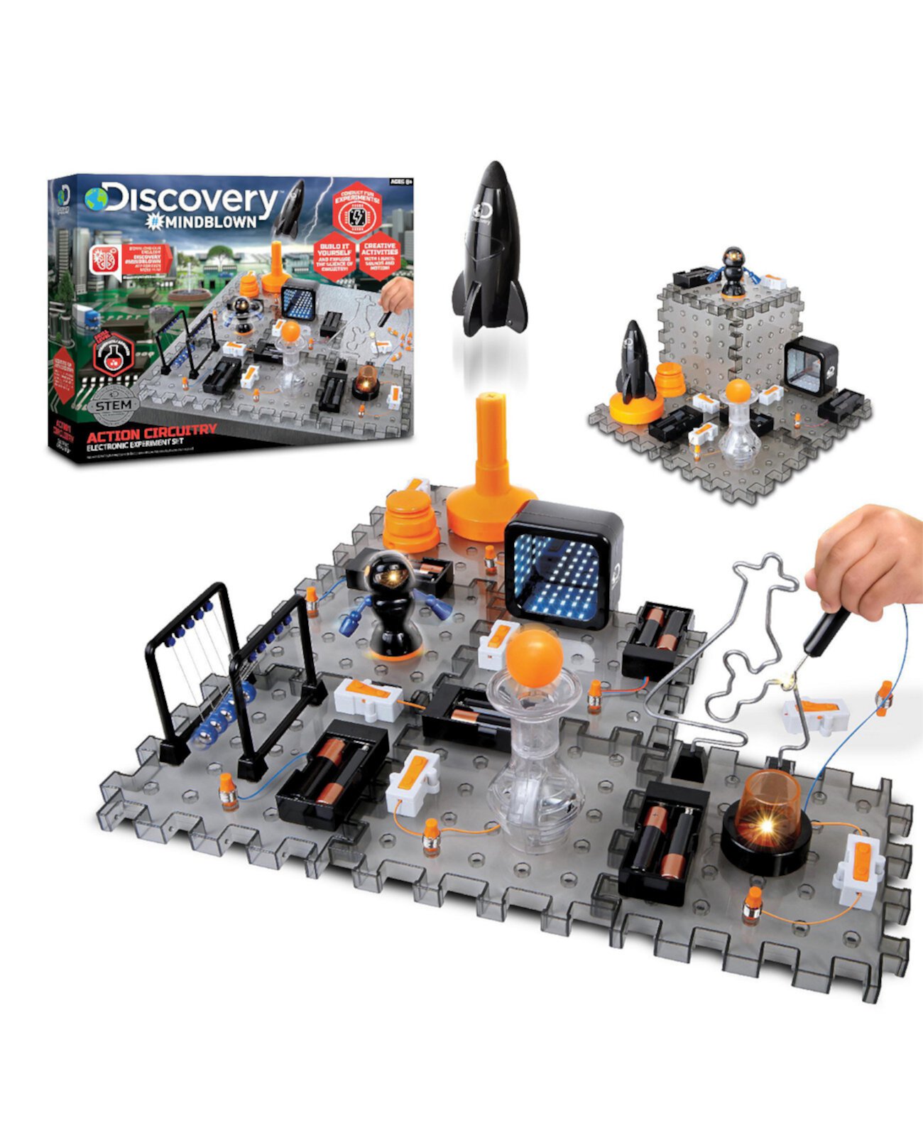 Набор для экспериментов Discovery Mindblown Toy Circuitry Action Discovery Mindblown