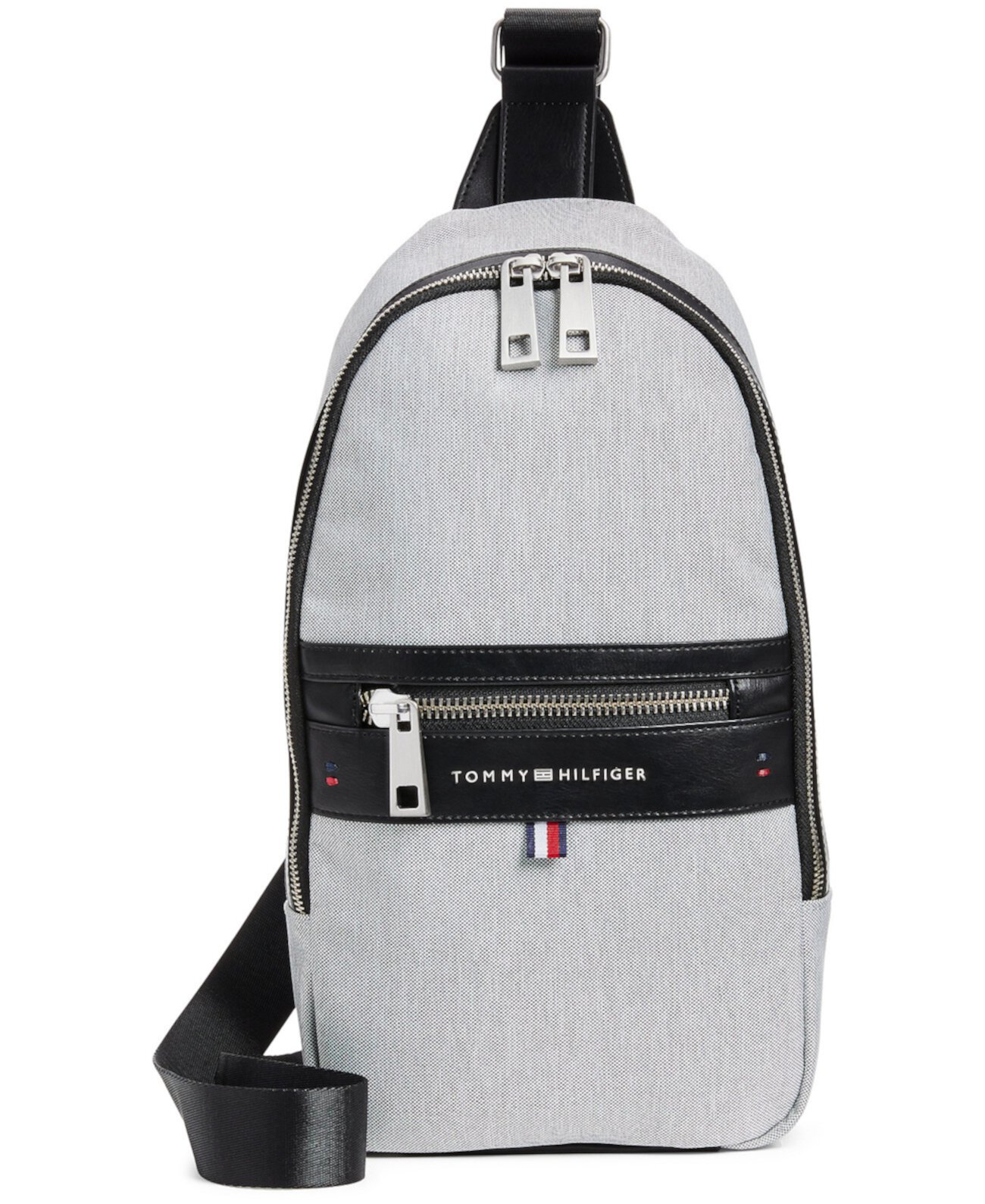 Мужской рюкзак-слинг Leo с выцветшими краями, созданный для Macy's Tommy Hilfiger