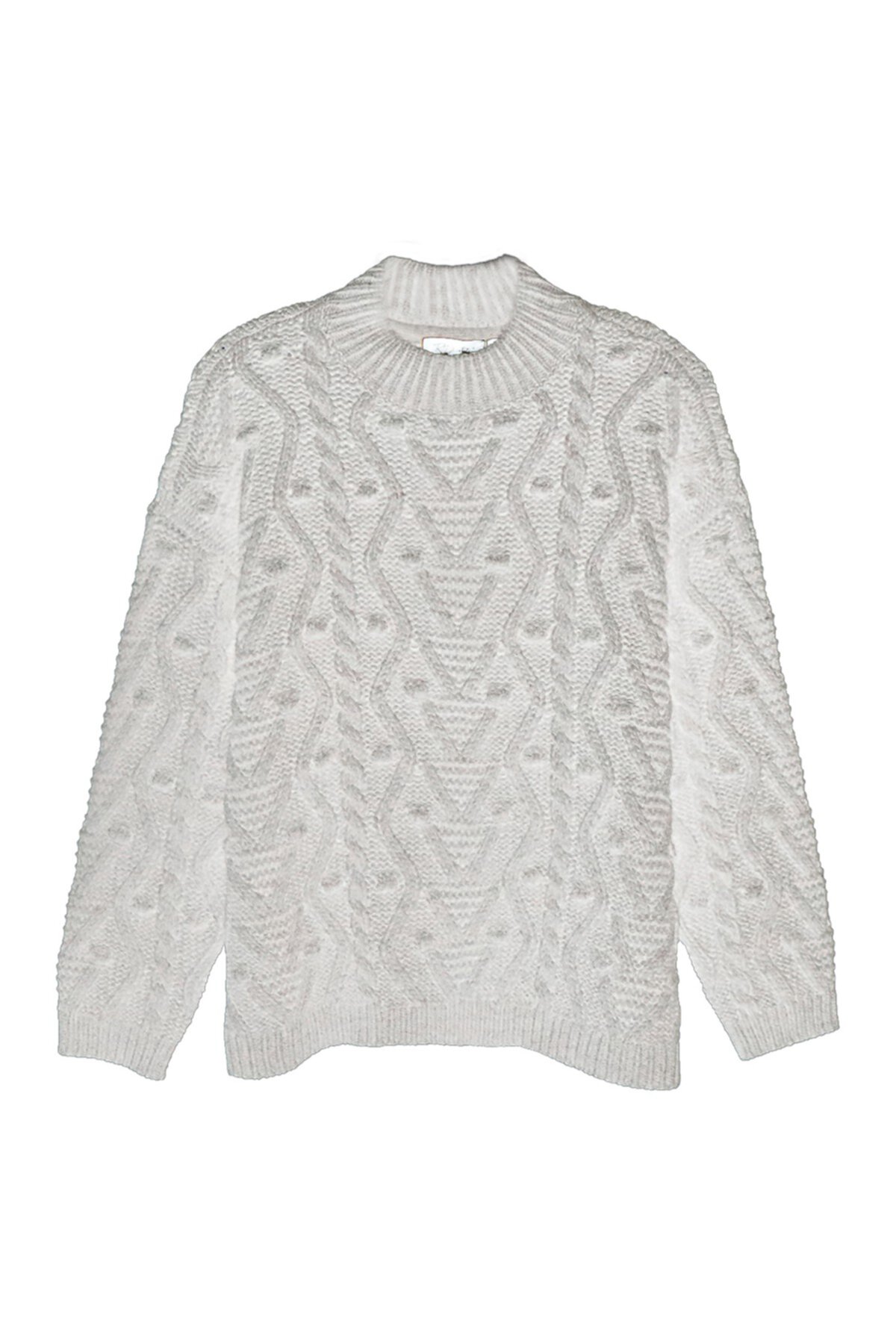 Пуловер с воротником-стойкой Cloth By Design