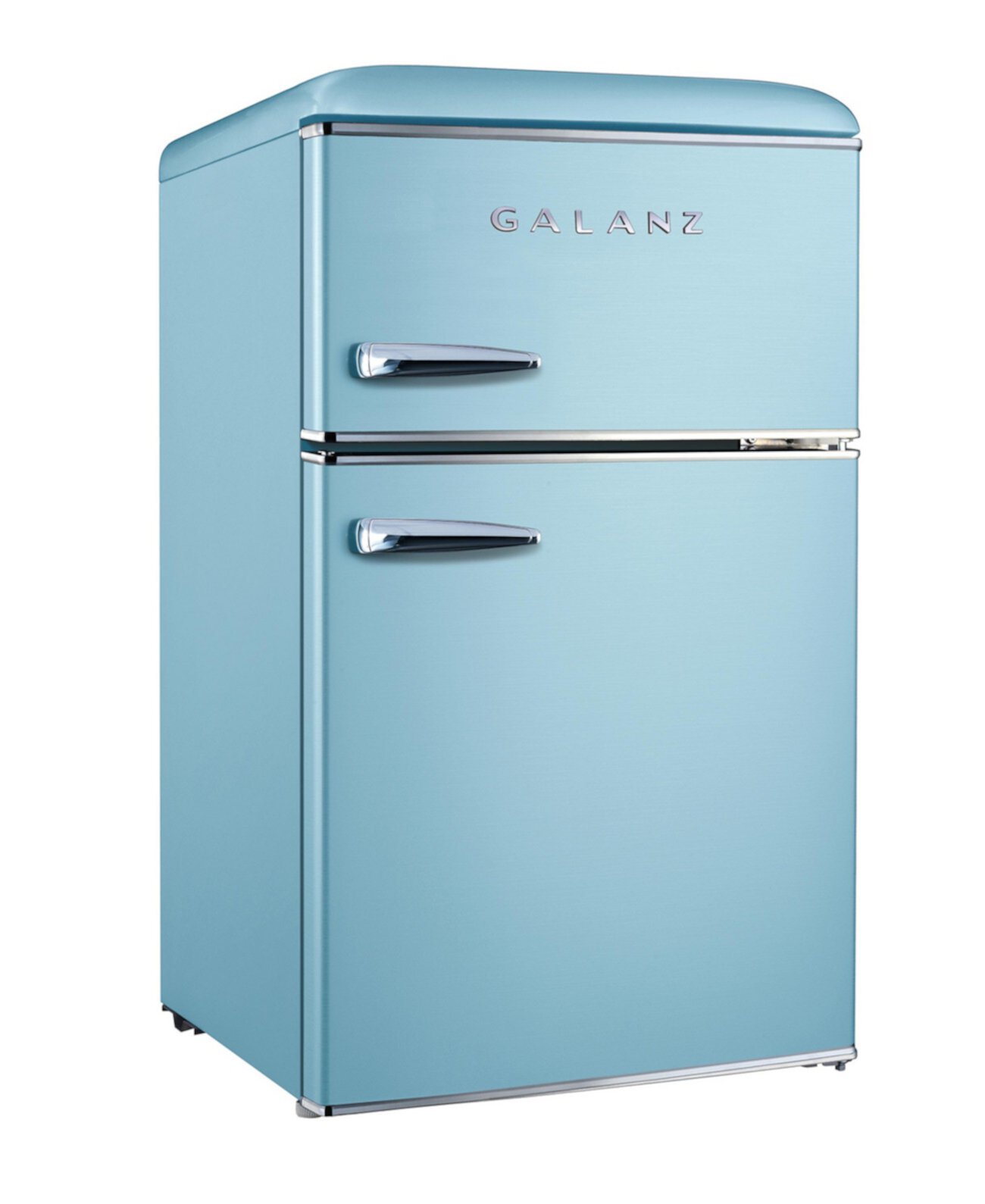 3.1 Cu. Ft. Двухдверный мини-холодильник в стиле ретро Galanz