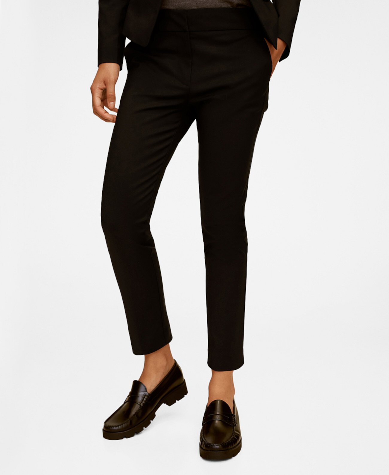 Маркетплейс Usmall.ru: заказать Женский костюм Slim-Fit Pants <b>MANGO</b>, цвет -...