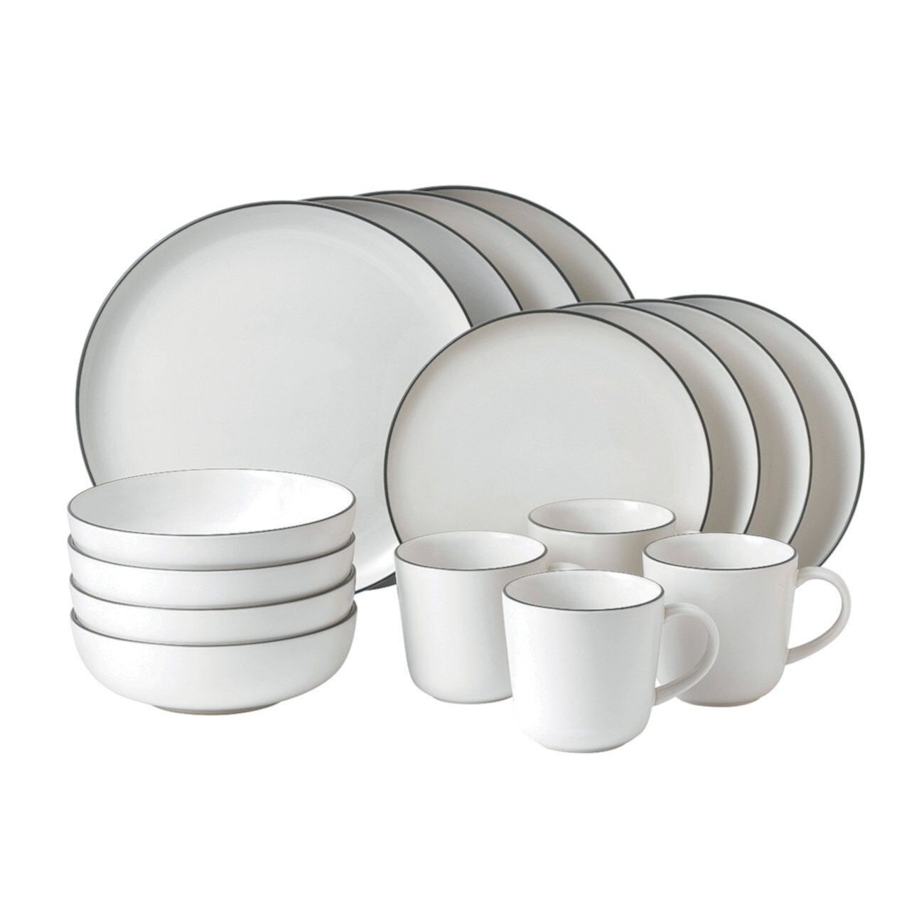Набор из 16 предметов Royal Doulton Exclusively for Bread Street White Royal Doulton